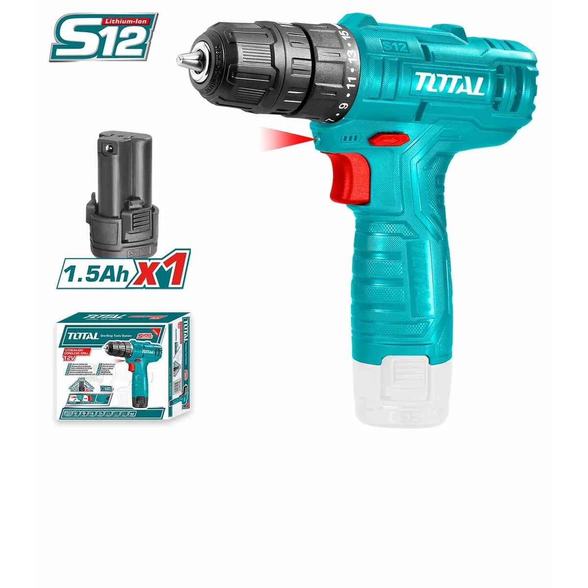 TDLI12415 Li-ion Cordless Drill