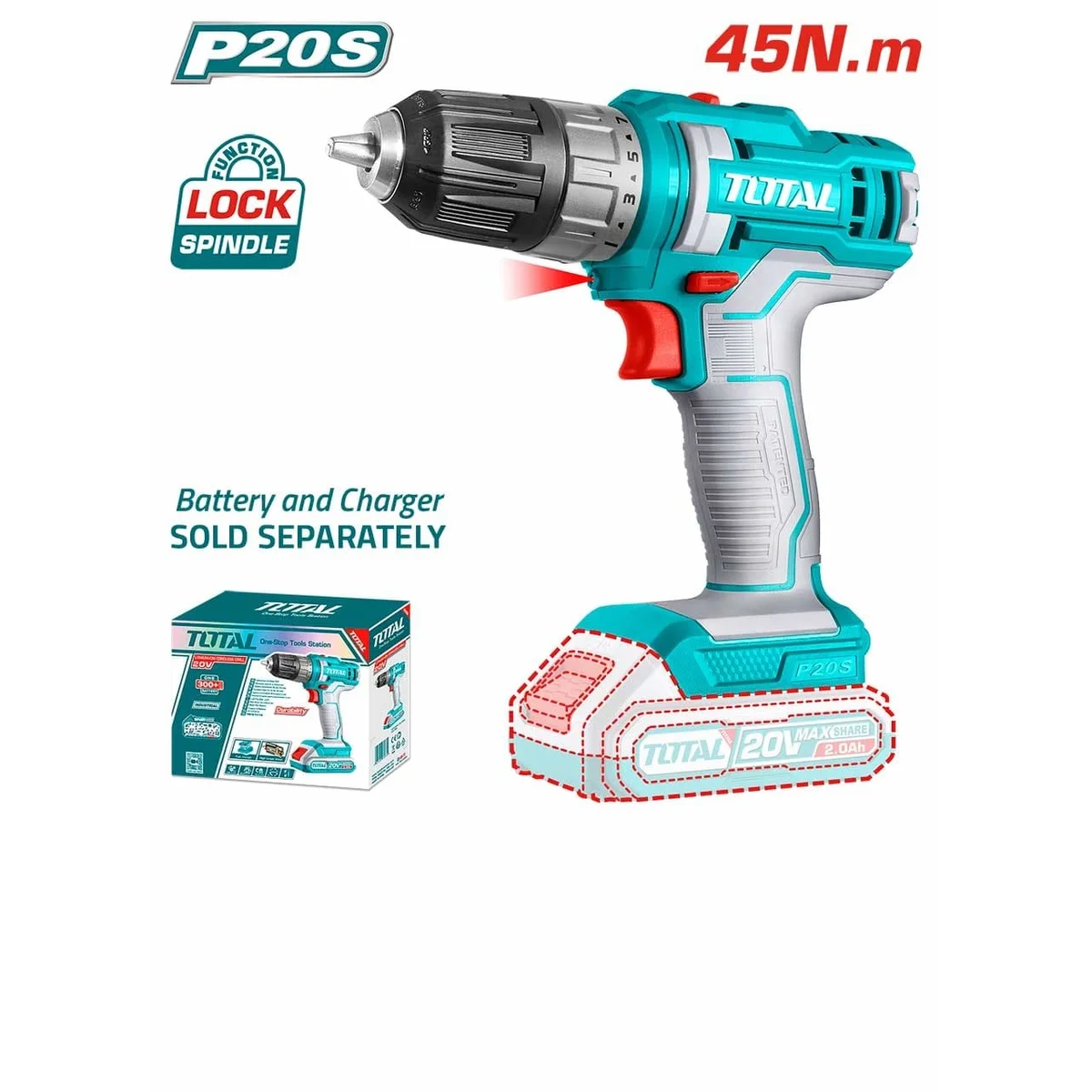 TDLI200515 Li-ion Cordless Drill