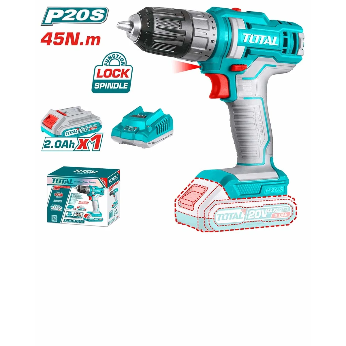 TDLI200518 Li-ion Cordless Drill