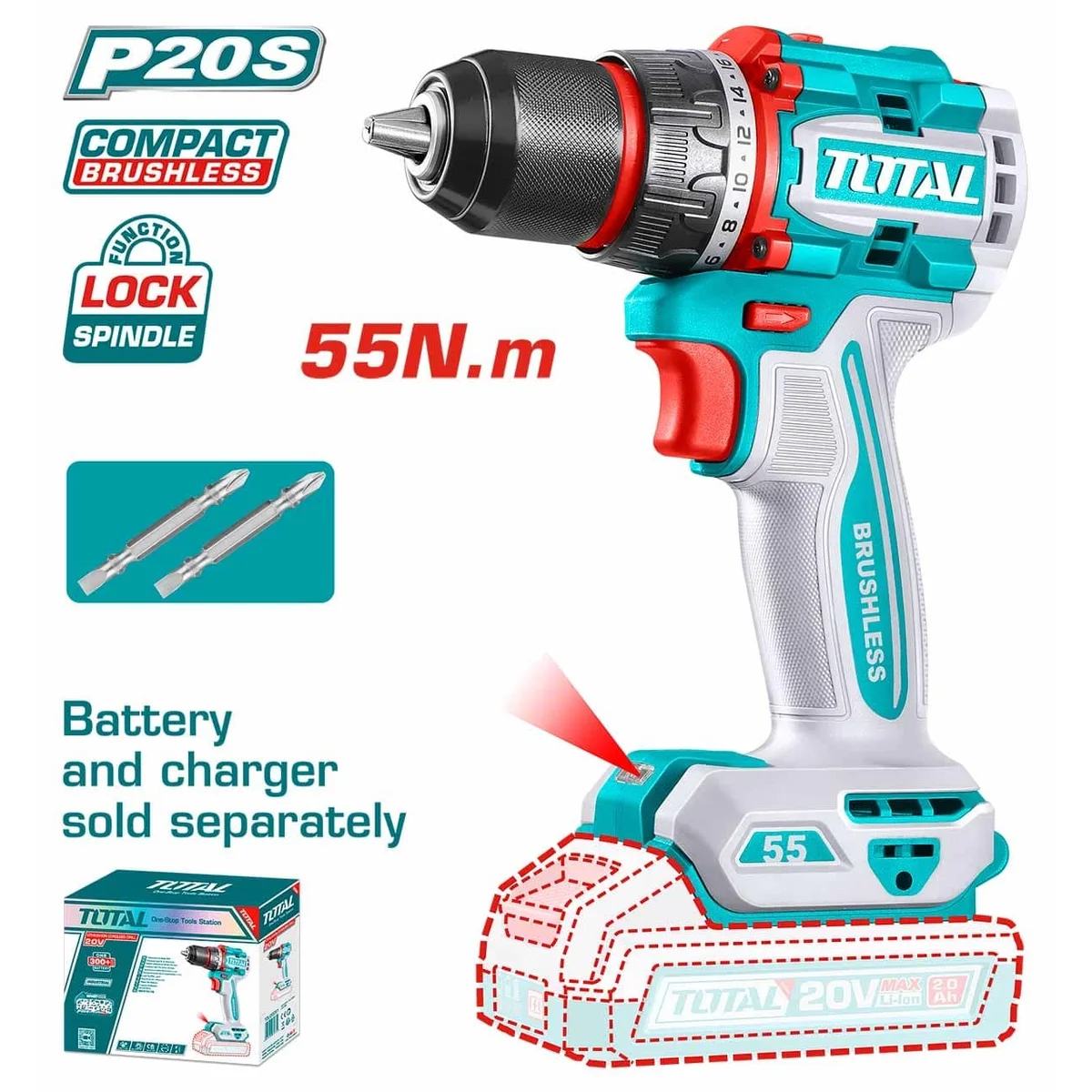 TDLI205581 Li-ion Compact Brushless Drill