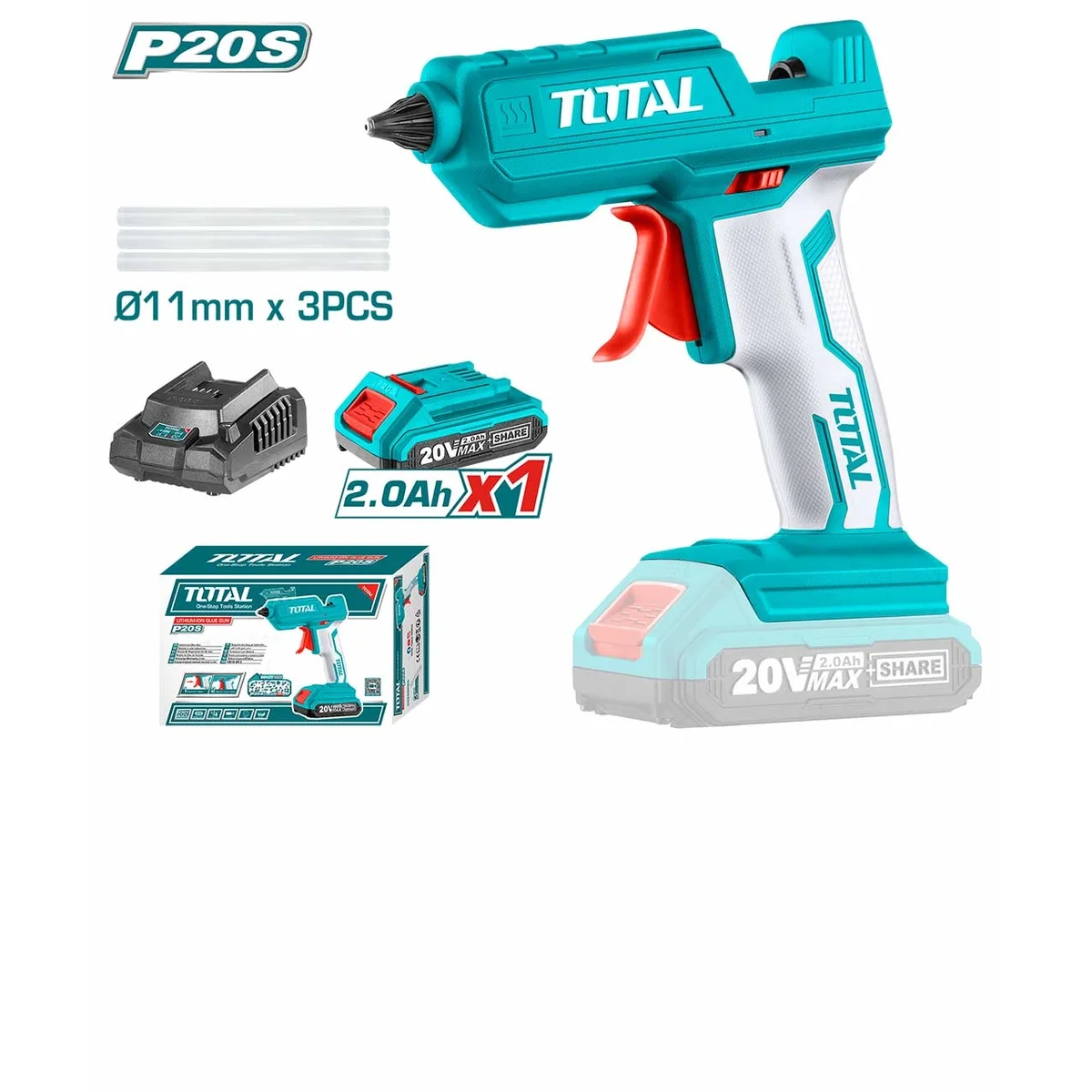 TGGLI20018 Li-ion Glue Gun