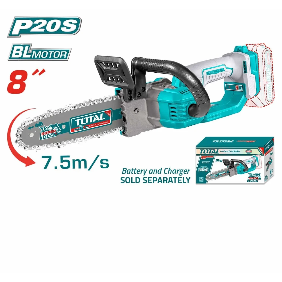 TGSLI2085 Li-ion Brushless Chain Saw
