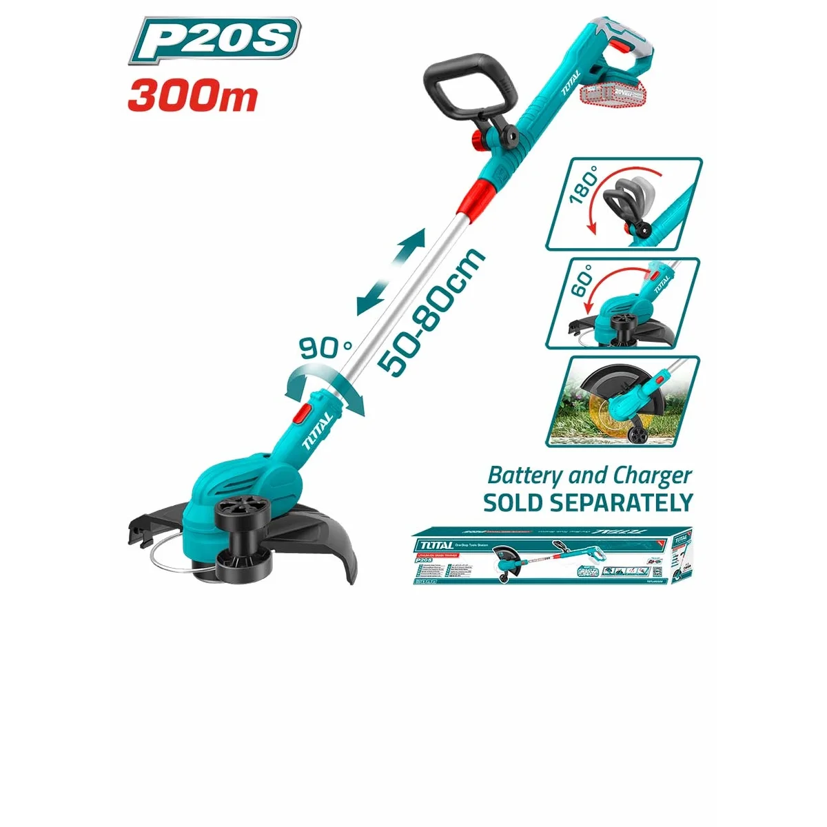 TGTLI20328 Li-ion Grass Trimmer