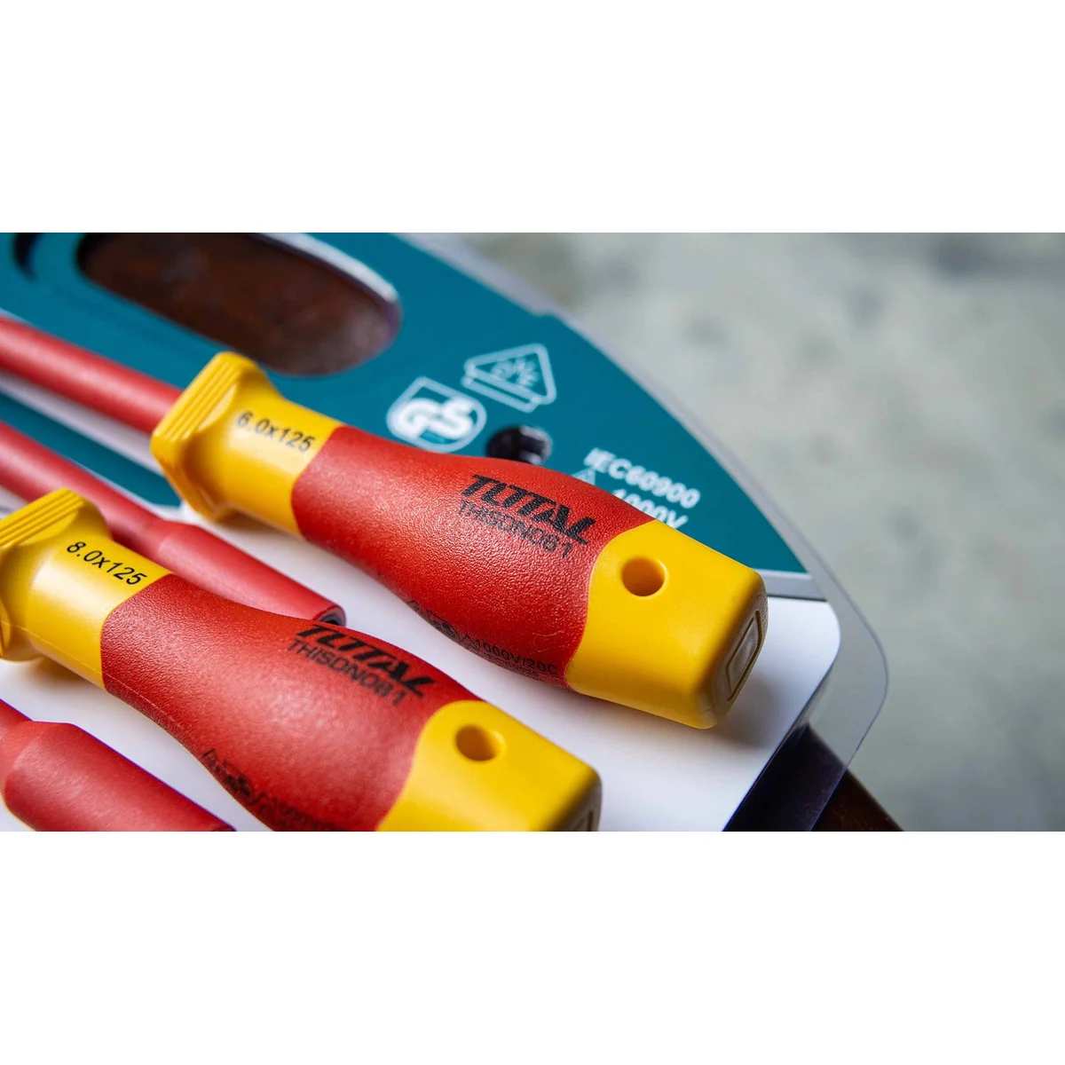 THKISD0701 7 Pcs Insulated Nut Screwdriver Set