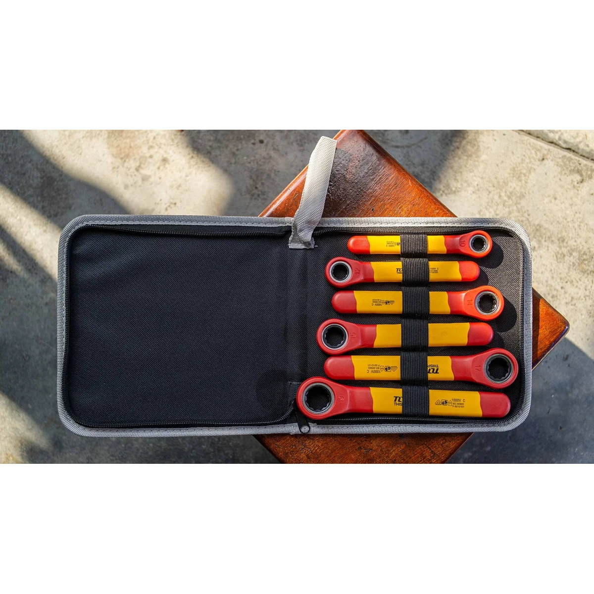 THKISPA0603 6 Pcs Insulated Ratchet Wrench Set