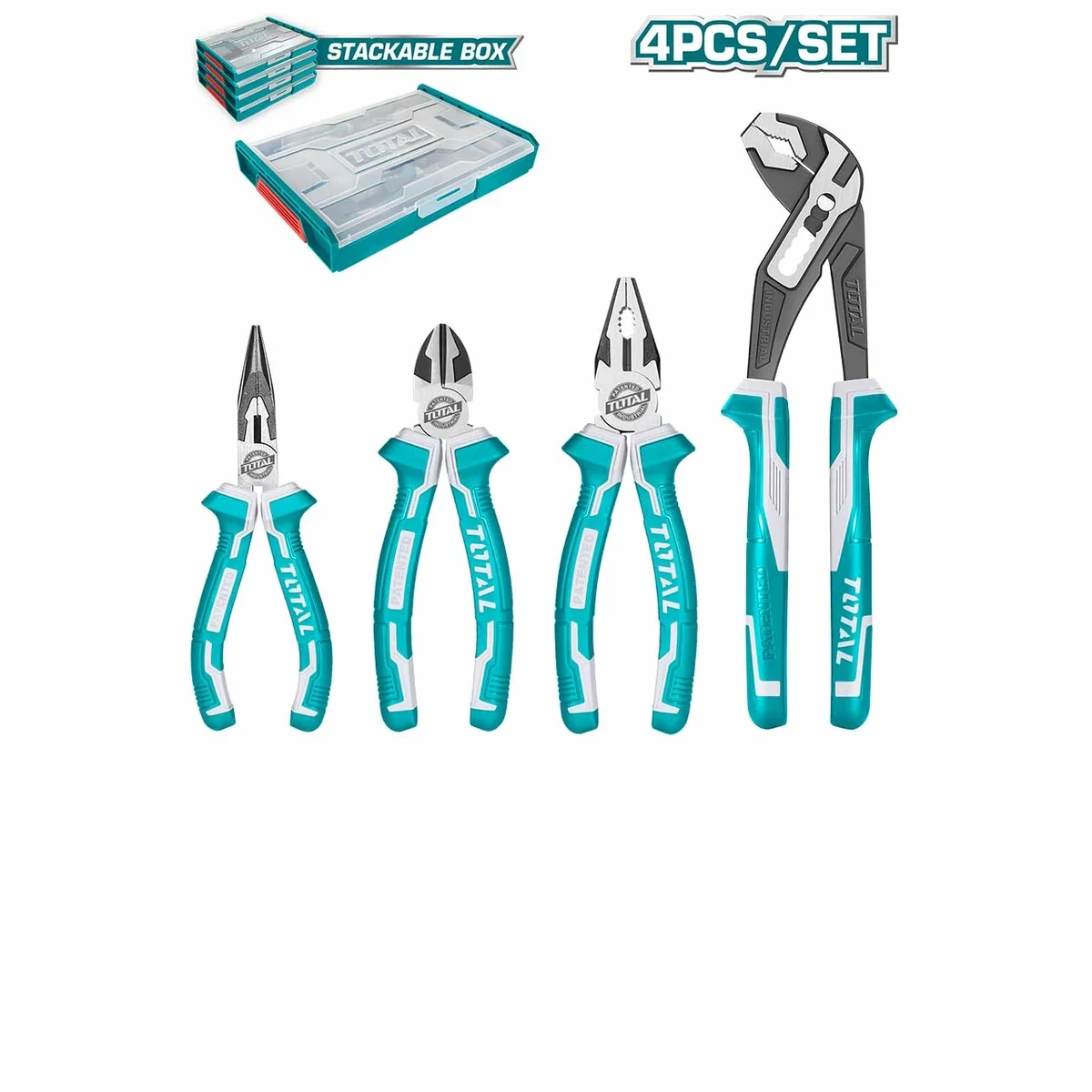 THKTV02P041 4 Pcs Pliers Set