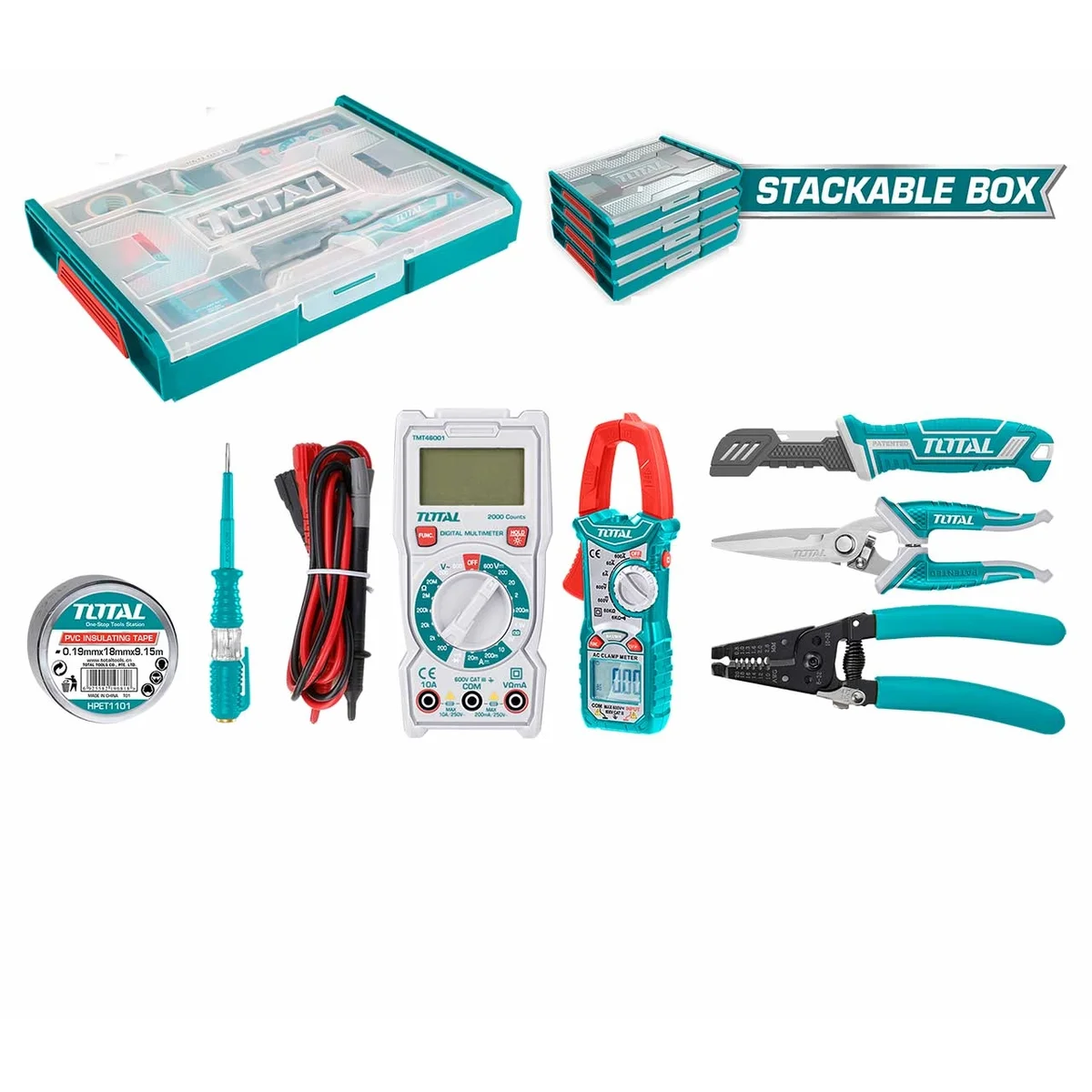 THKTV02T071 7 Pcs Telecom Tools Set