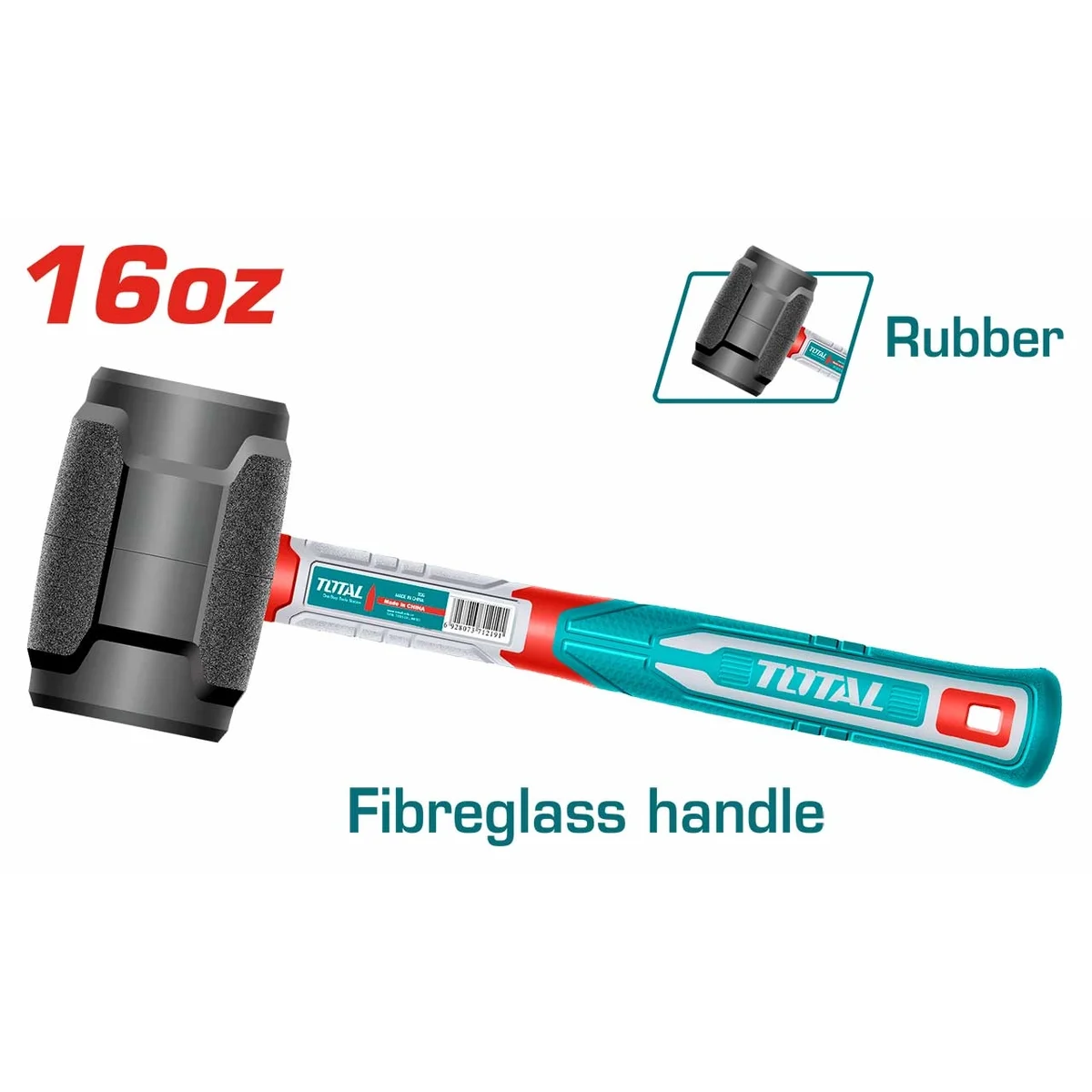 THRUH6816 Rubber Hammer