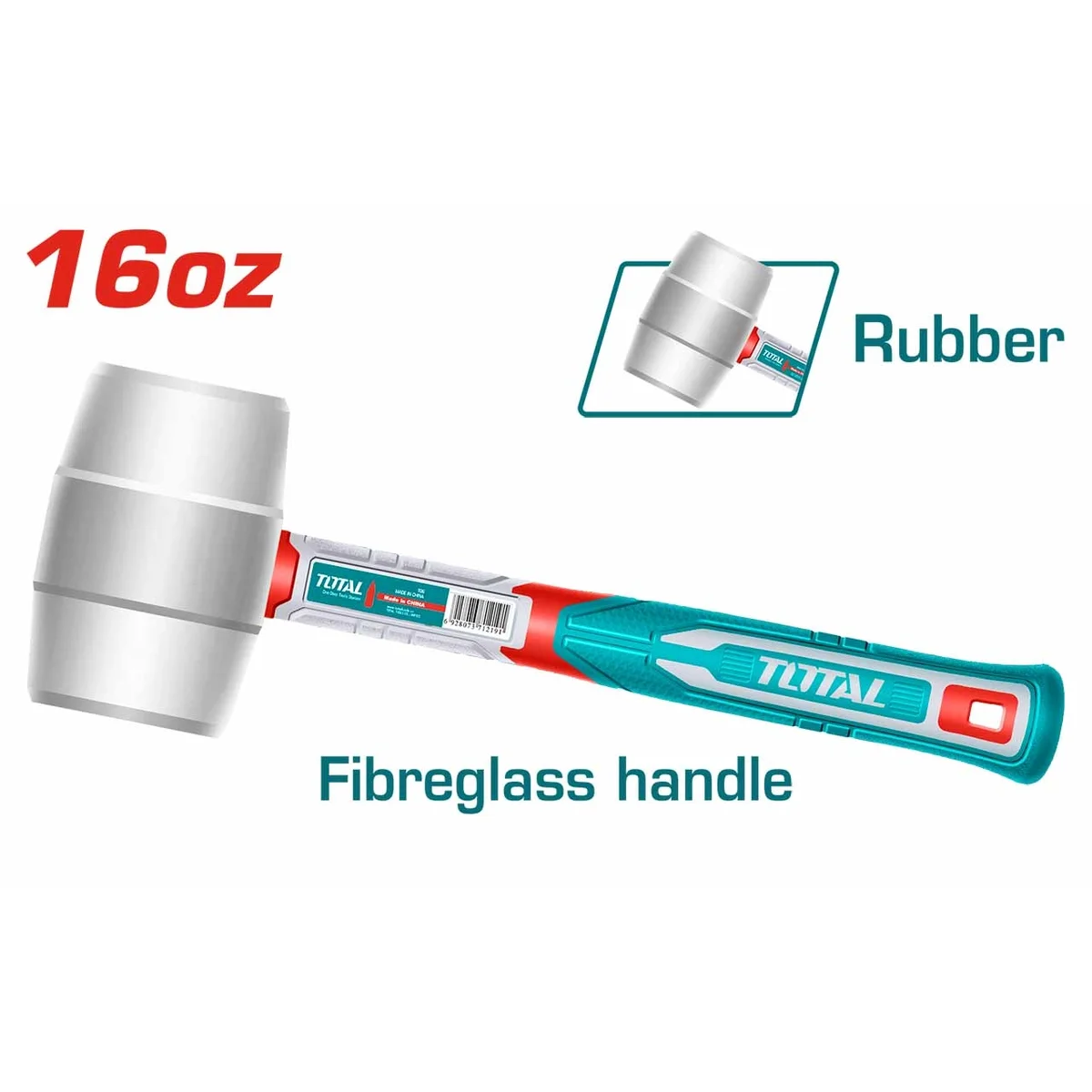 THRUH6916 Rubber Hammer