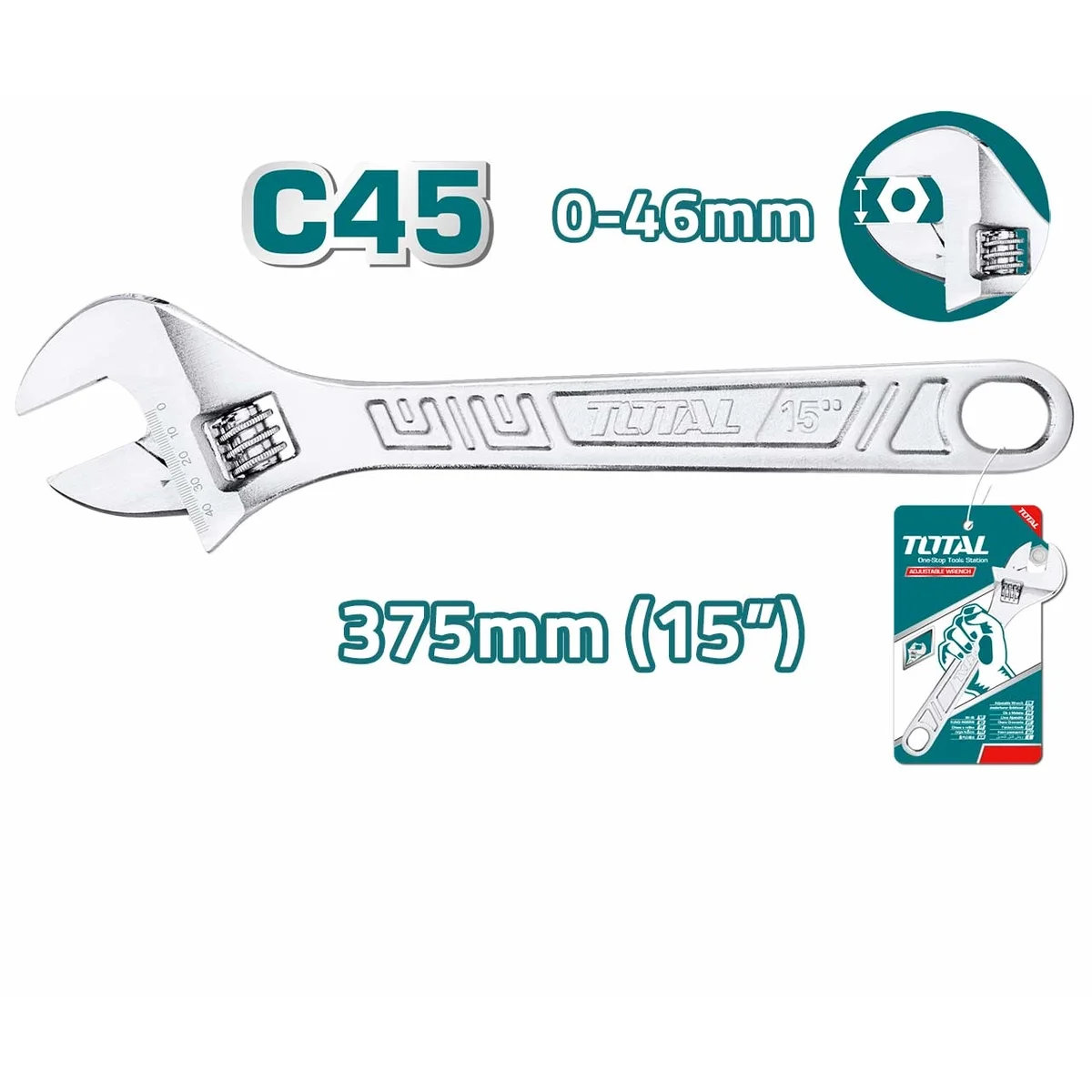 THT1010153 Adjustable Wrench