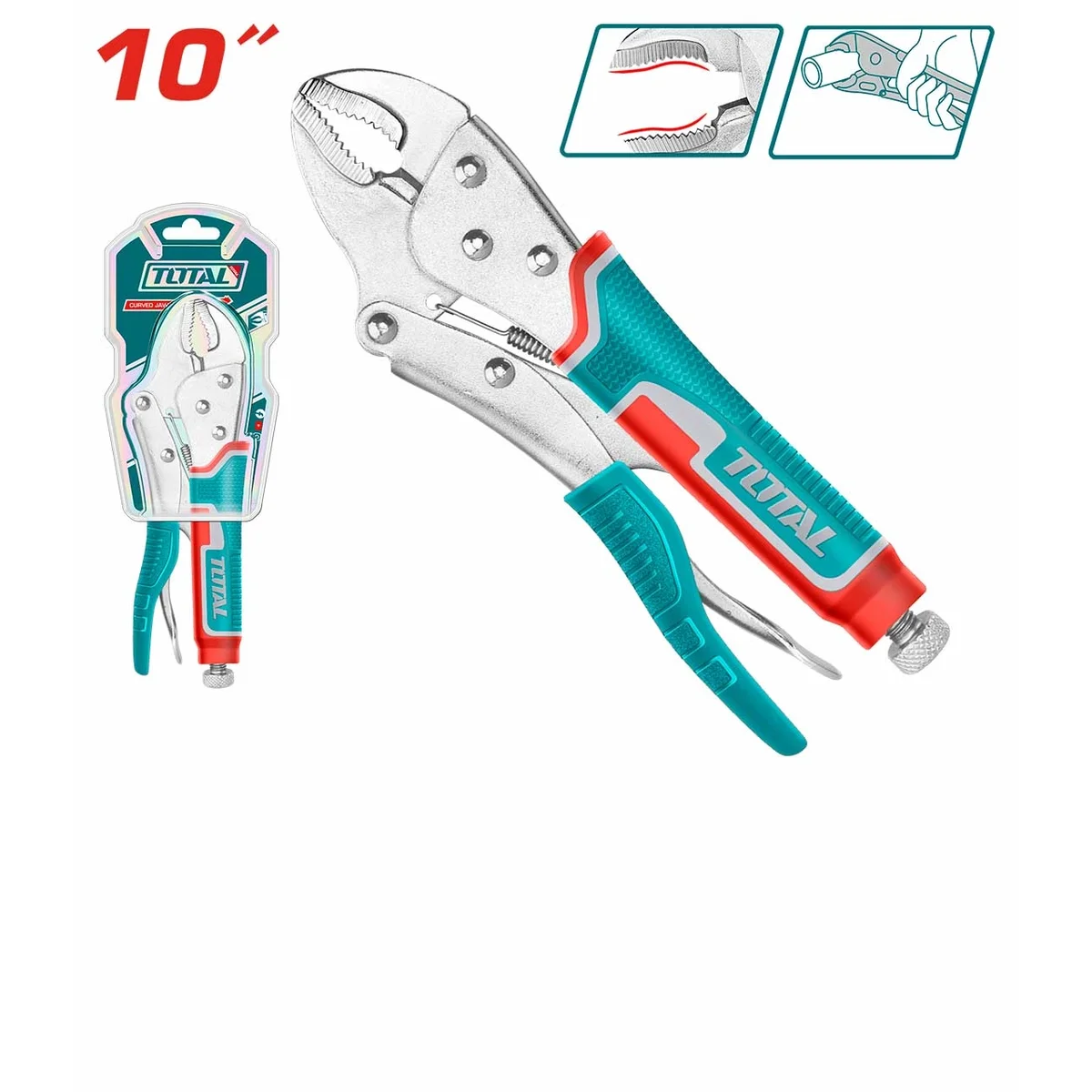 THT191003 Curved Jaw Lock Pliers