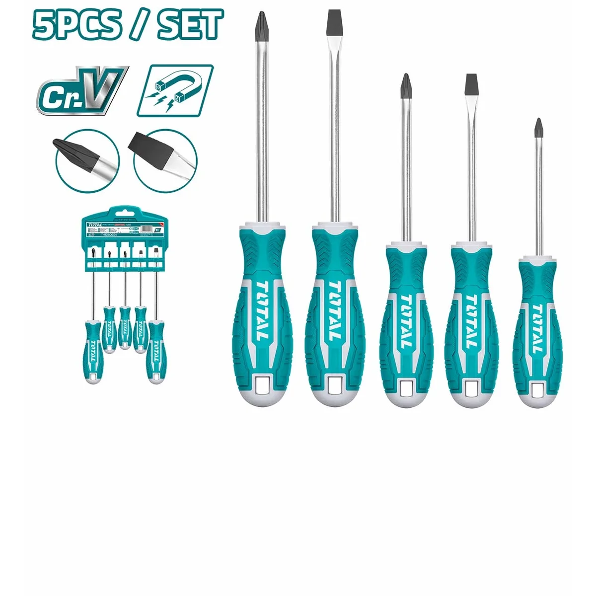 THT2506052 5 Pcs Screwdriver Set