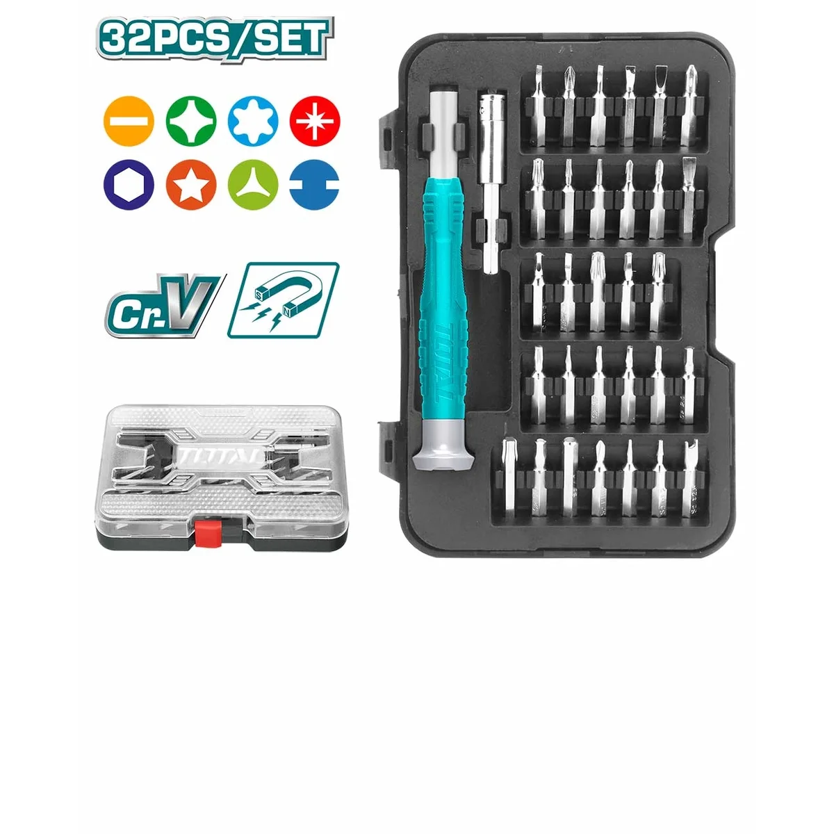 THT250PS0321 32 Pcs Precision Screwdriver Set