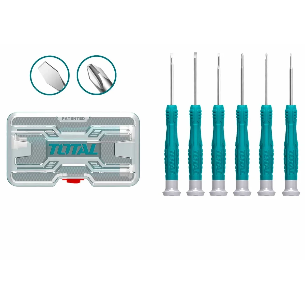 THT250PS0601 6 Pcs Precision Screwdriver Set