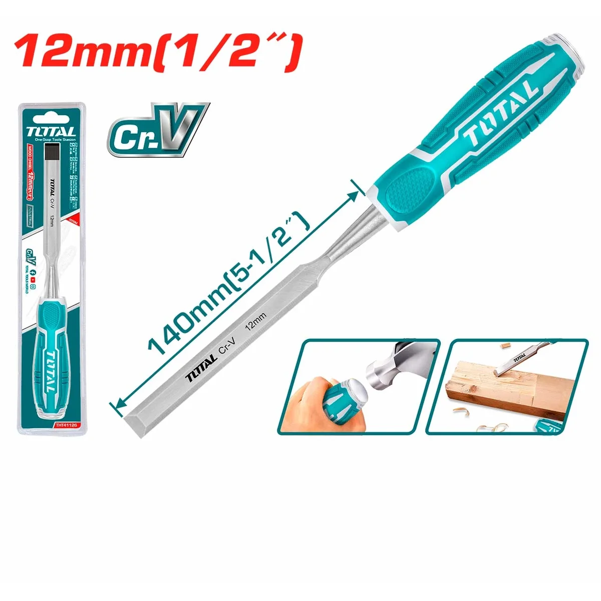 THT41126 Wood Chisel