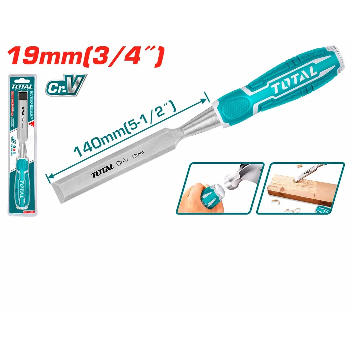 THT41196 Wood Chisel