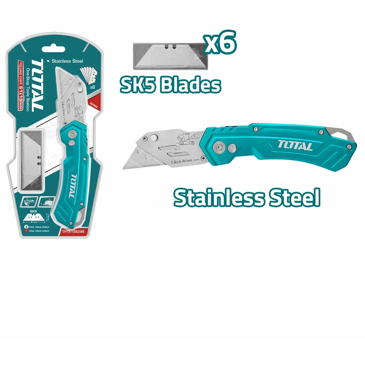 THT5136288 Folding Knife