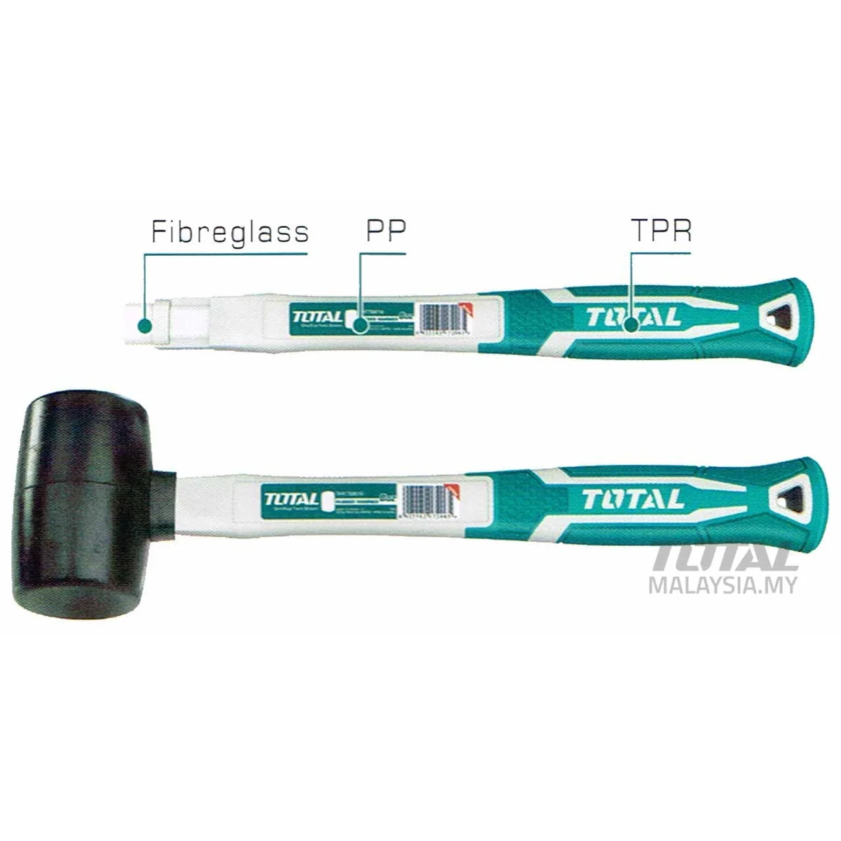 THT76816 Rubber Hammer