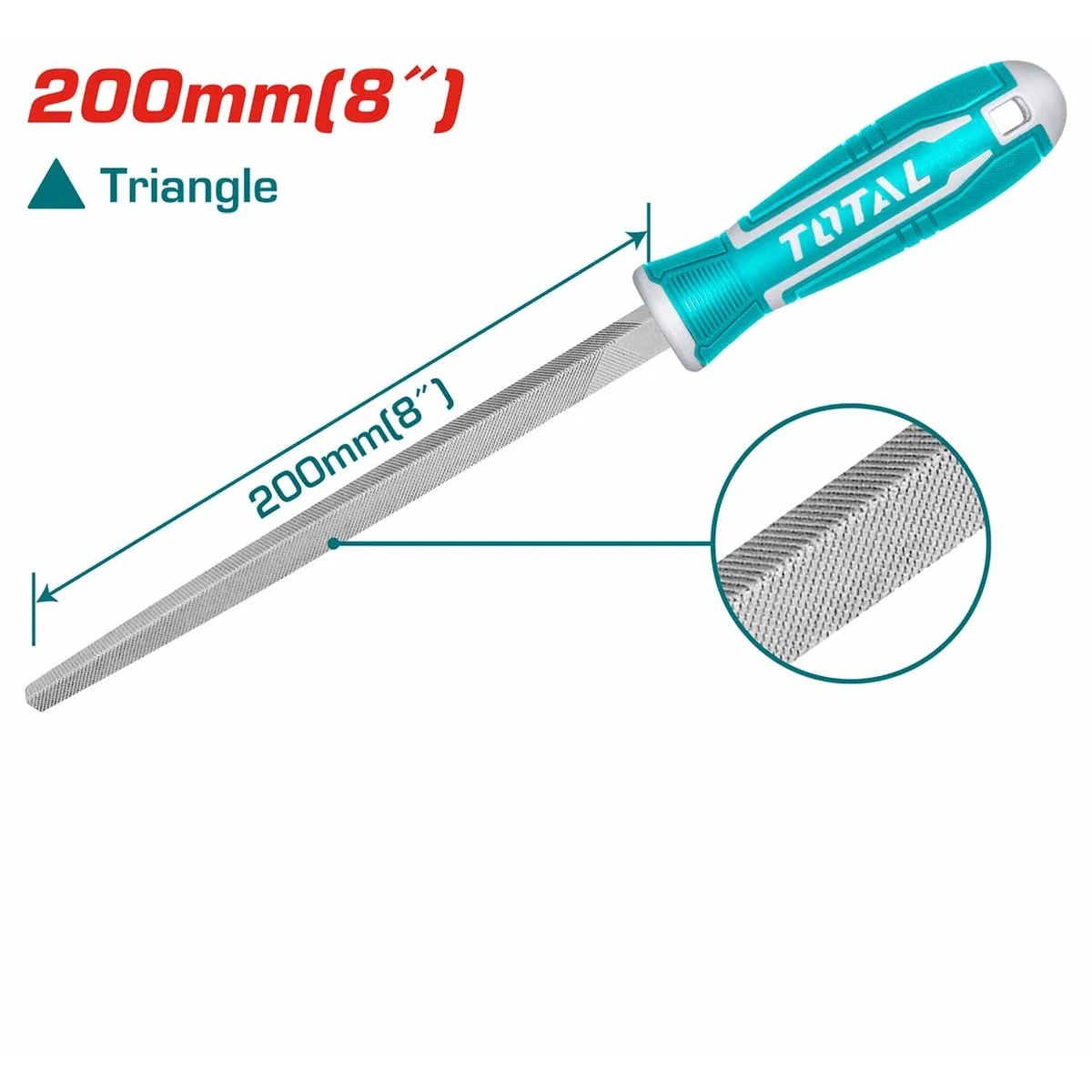 THT91486 Triangle Steel File