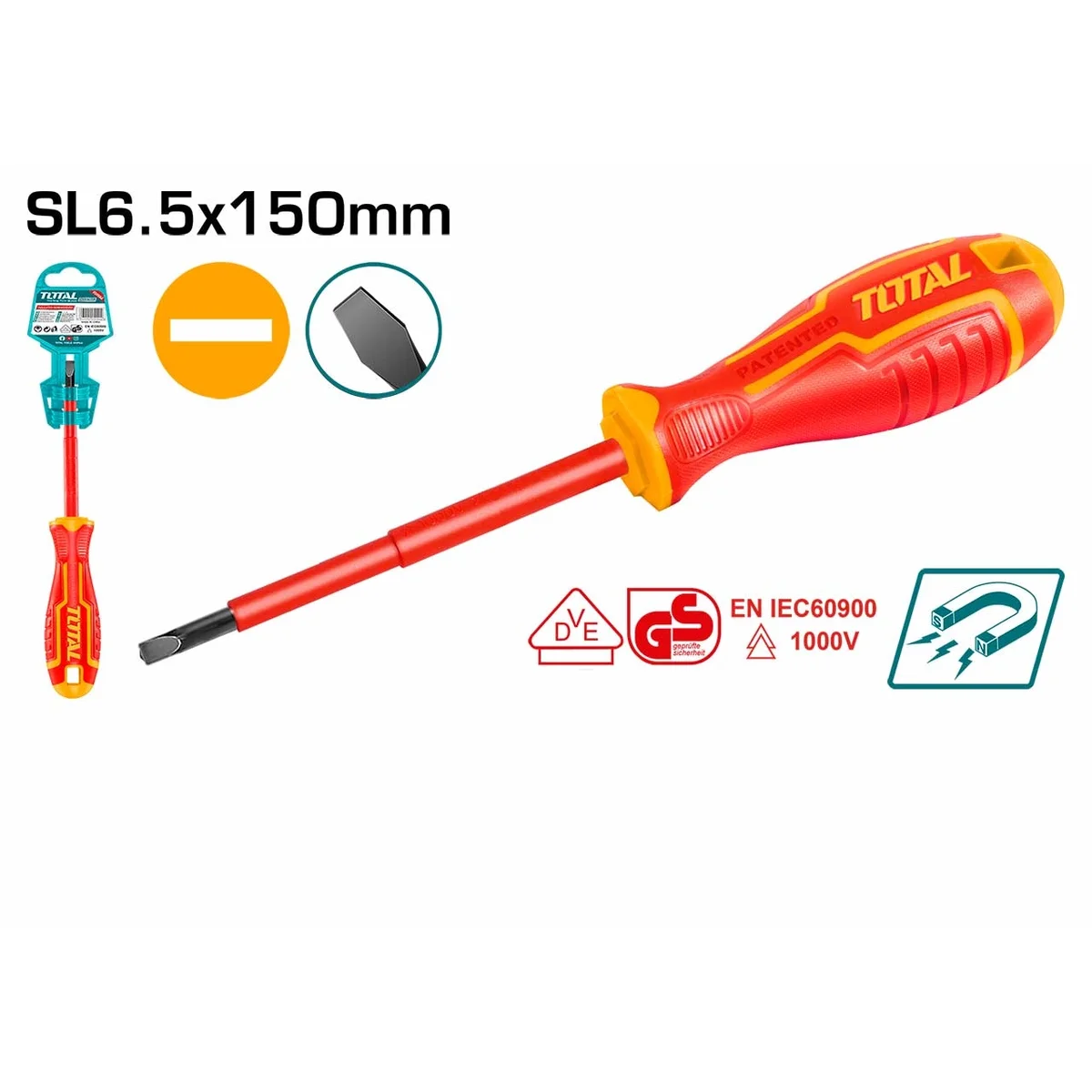 THTIS6150 Insulated Slotted Screwdriver