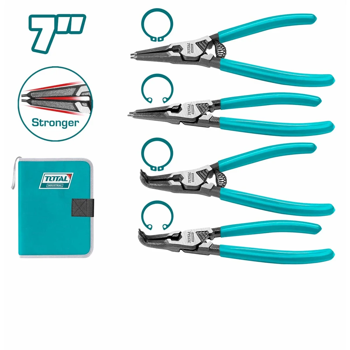 THTJ214042 4 Pcs Circlip Pliers Set