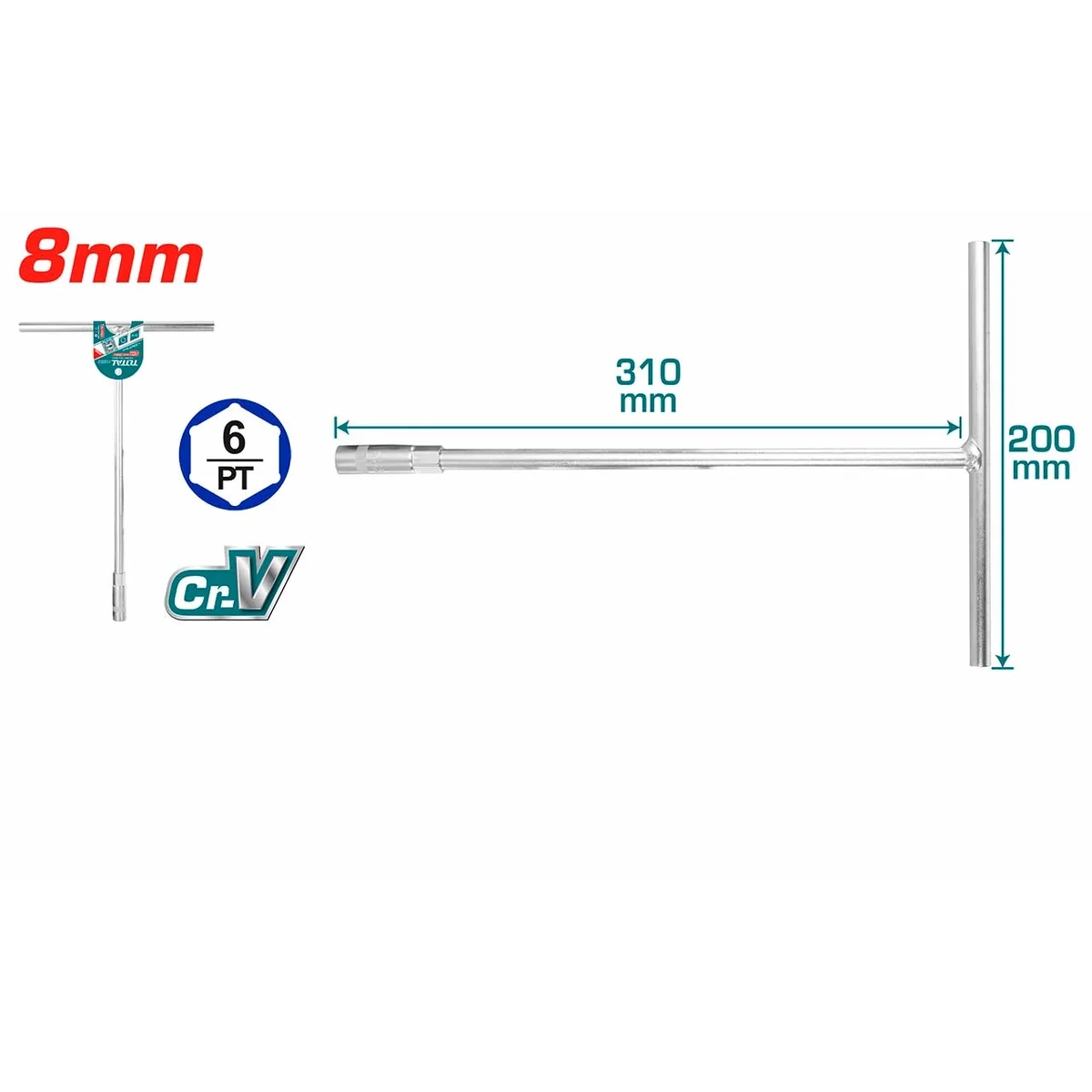 THTSW0806 T-handle Socket Wrench