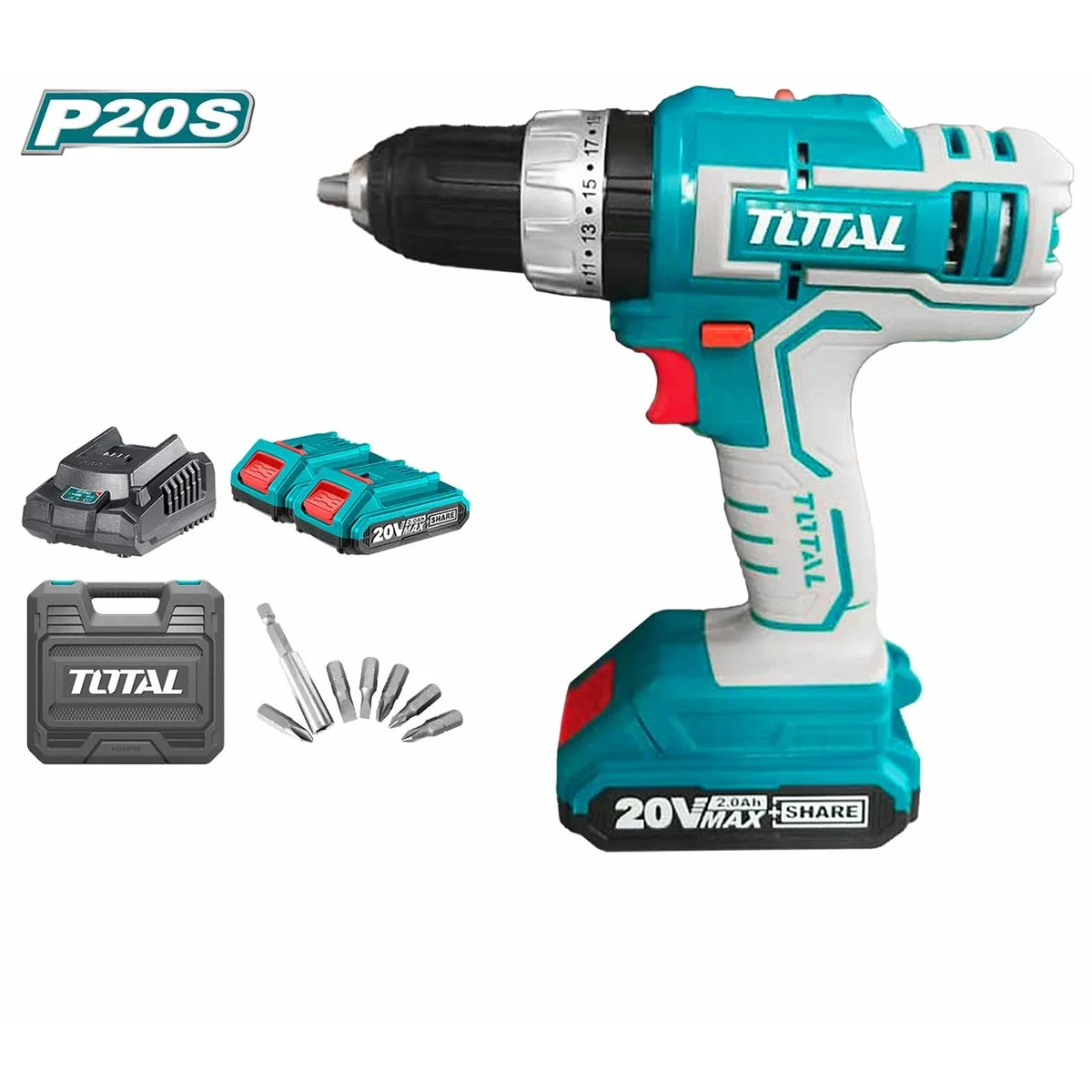 TIDLI20031 Li-ion Cordless Impact Drill