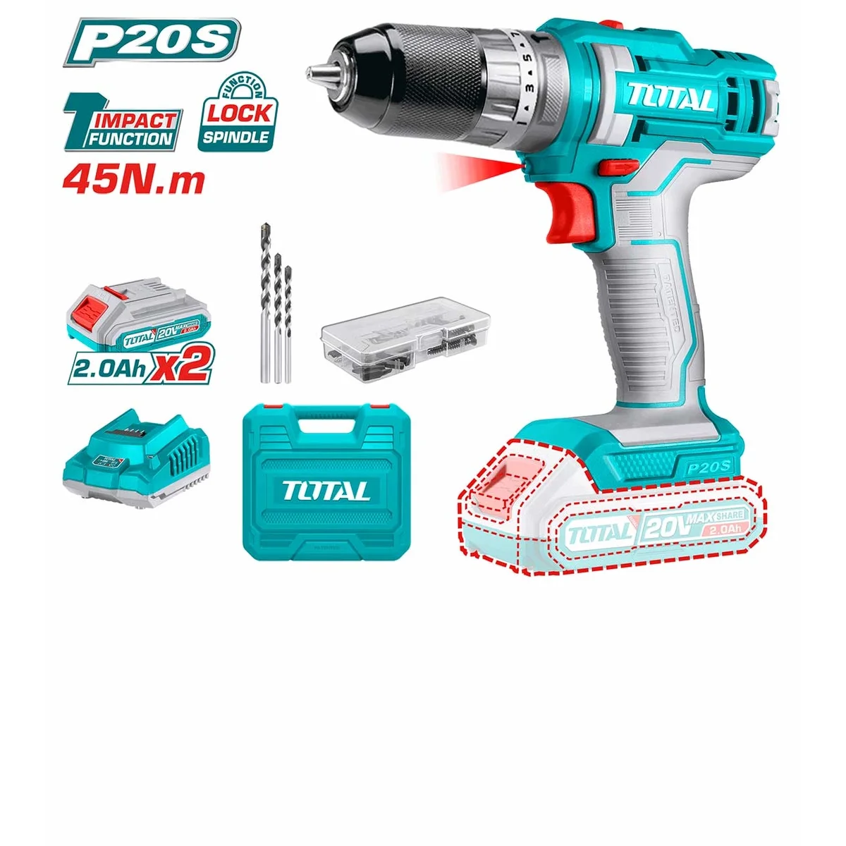 TIDLI201452 Li-ion Impact Drill
