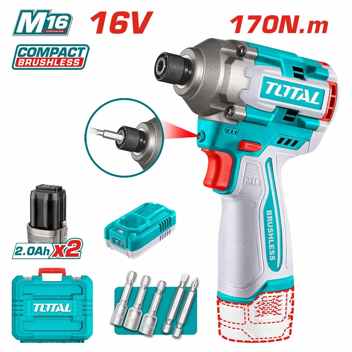 TIRLI16178 Li-ion Impact Driver