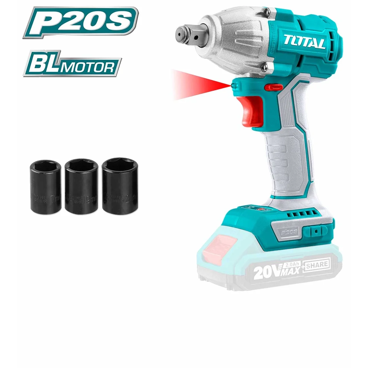 TIWLI20020 Li-ion Cordless Impact Wrench