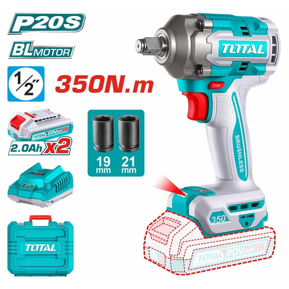 TIWLI2035 Li-ion Impact Wrench