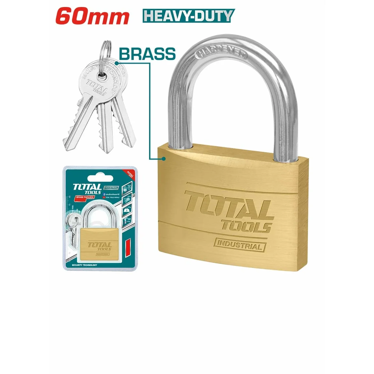 TLK32602 Brass Padlock