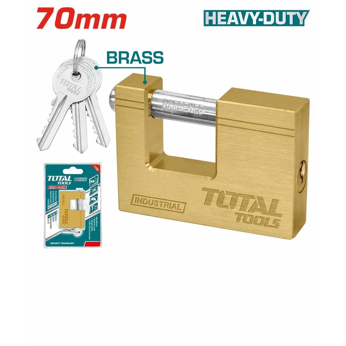 TLK32703 Brass Padlock