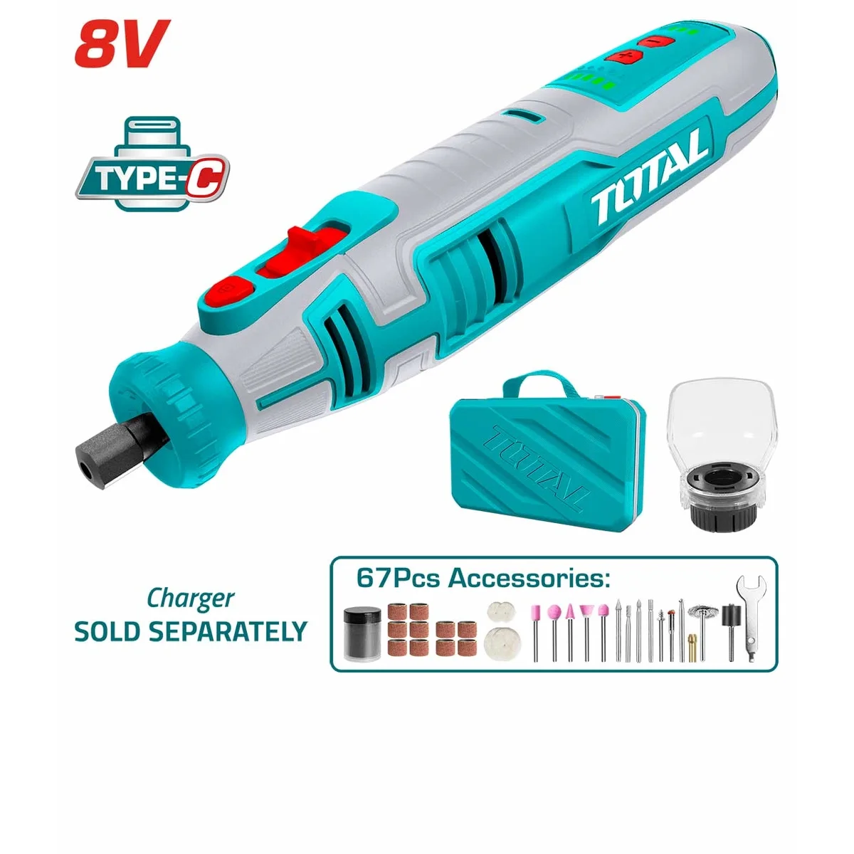 TMGLI0801 Li-ion Cordless Grinder