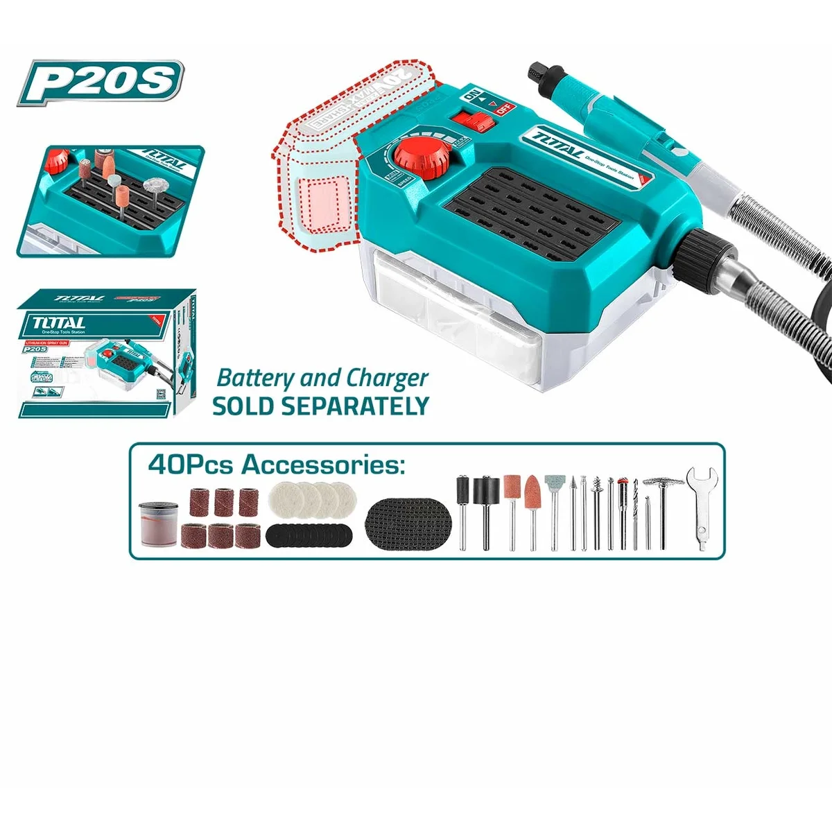 TMGLI2001 Li-ion Grinder