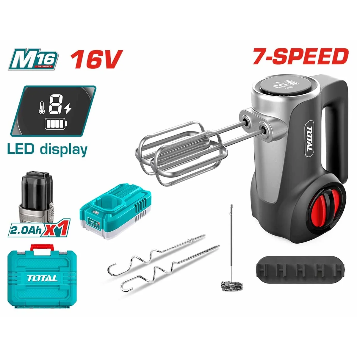 TMK023K Li-ion Cordless Hand Mixer