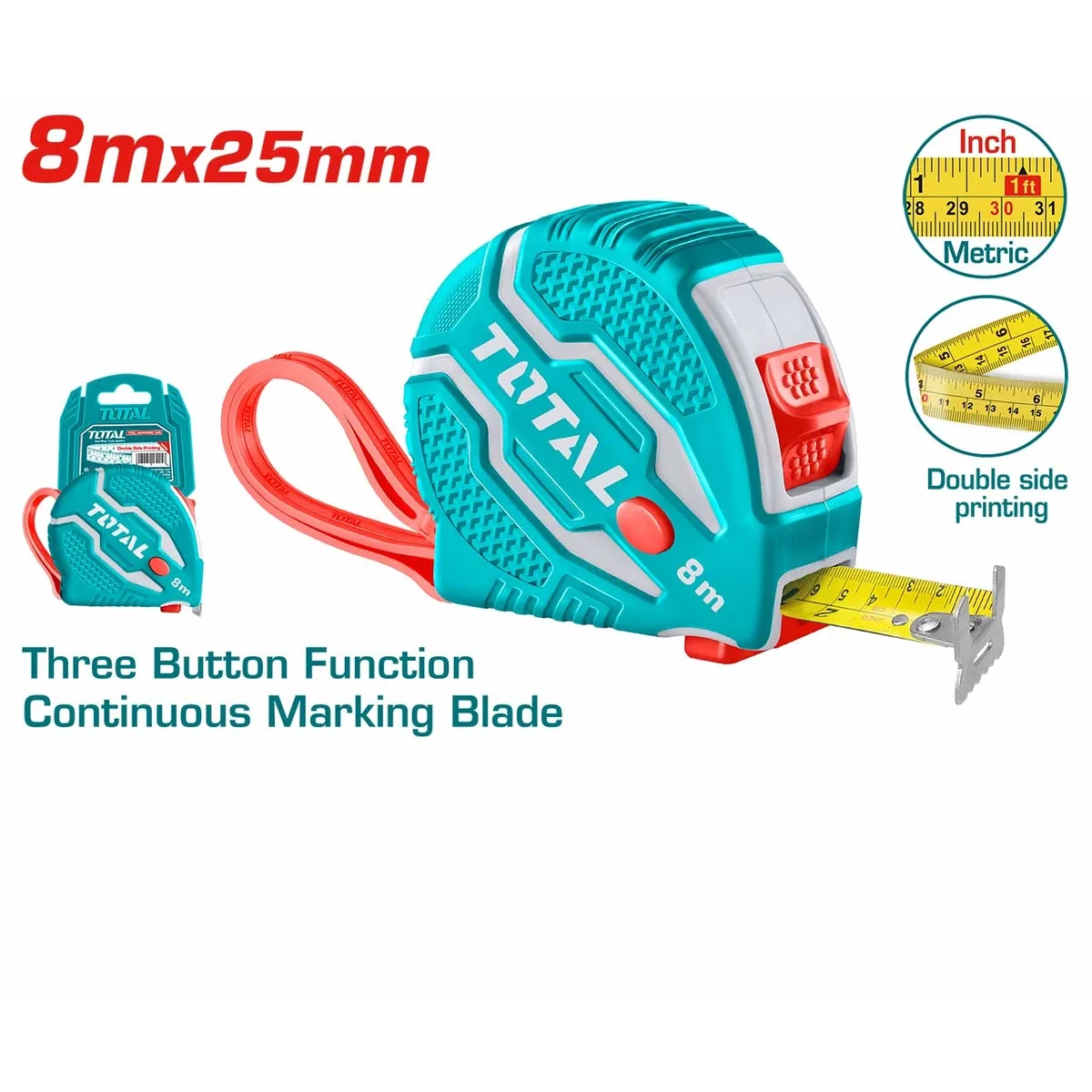 TMT126081 Steel Measuring Tape