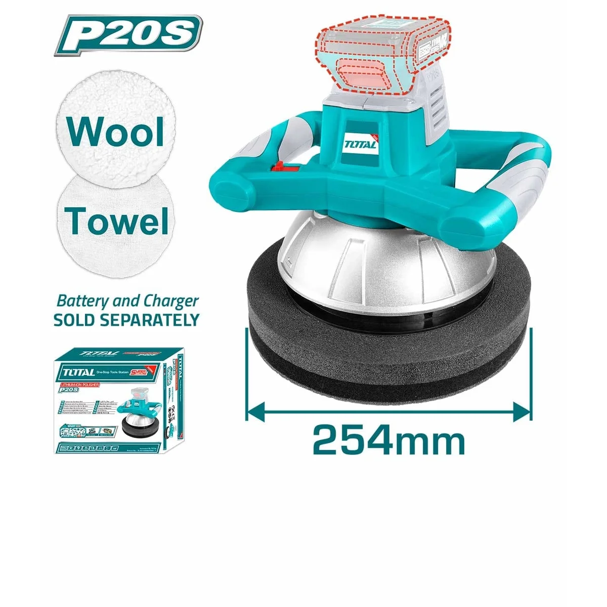 TOPLI2001 Li-ion Polisher