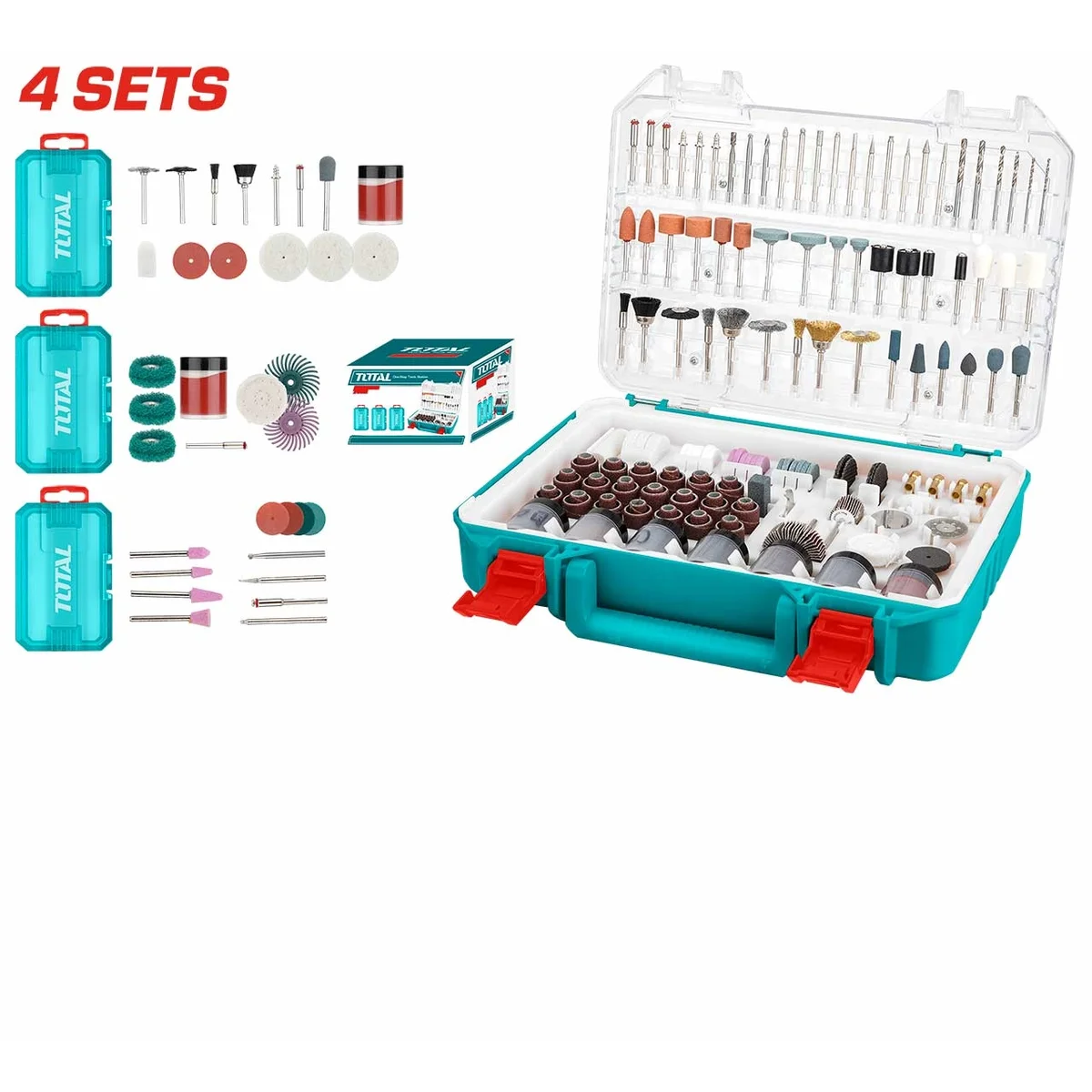 TOS23035 4 Sets of Accessories for Mini Drills