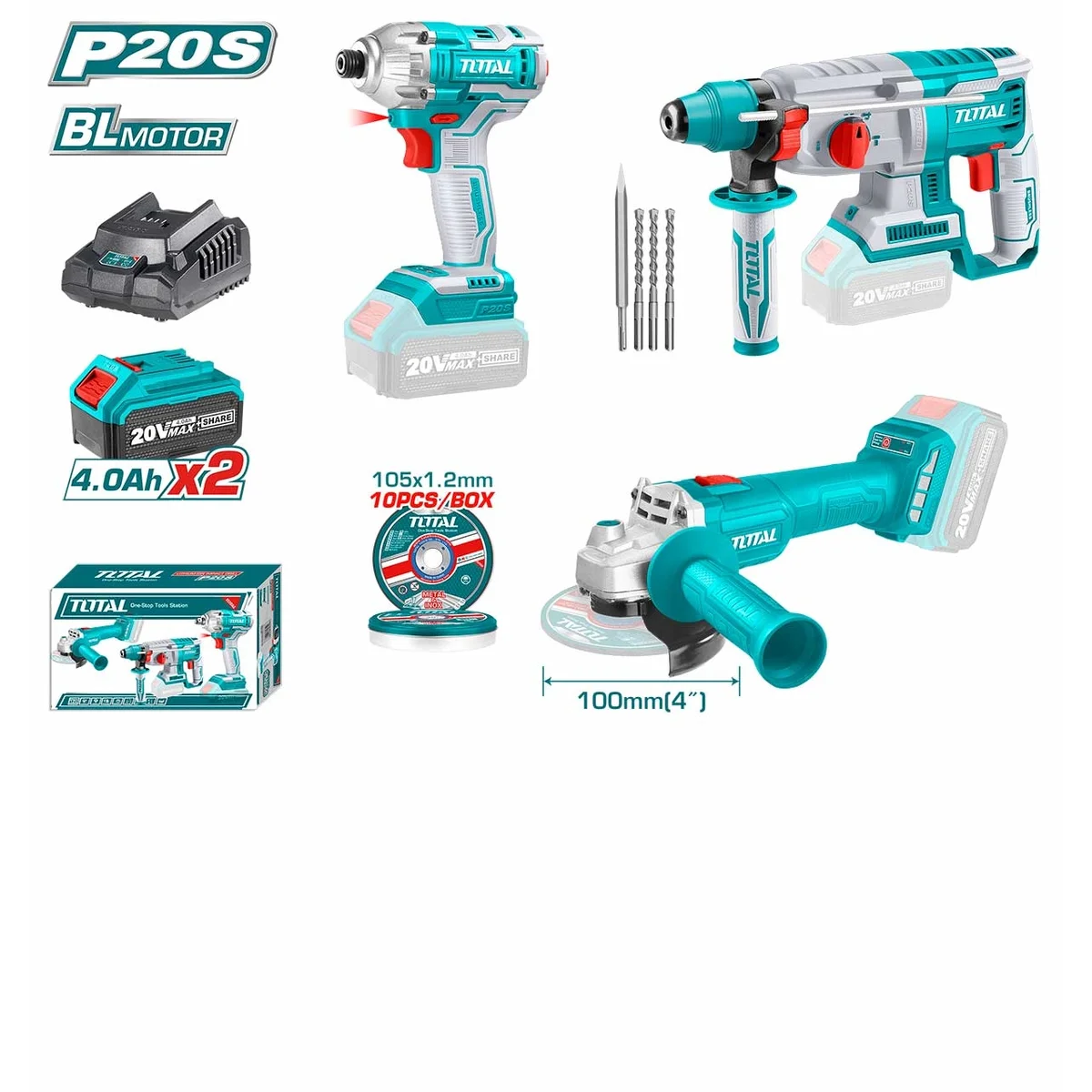 TOSLI2301510 Li-ion Cordless Combo
