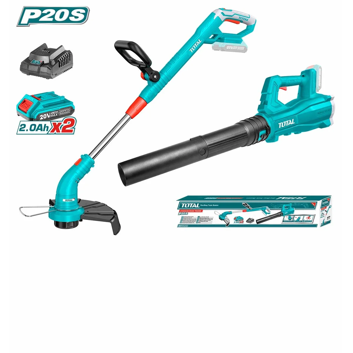 TOSLI23024 Li-ion Grass Trimmer and Blower Combo