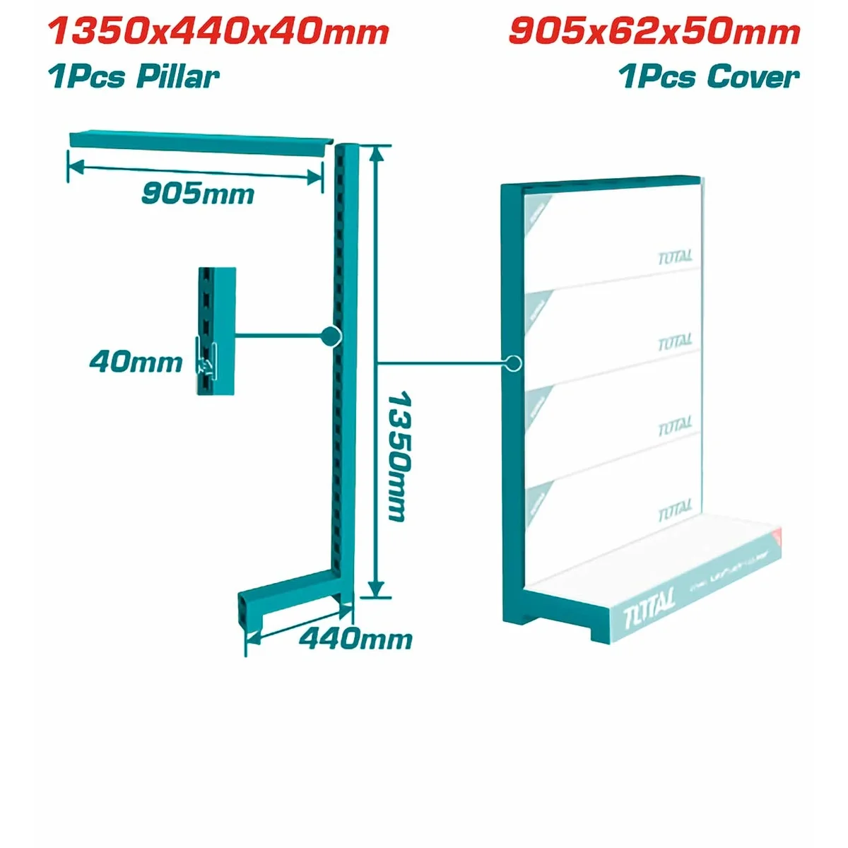 TPMSTSCZ01 Top Cover & Column of Short Stand