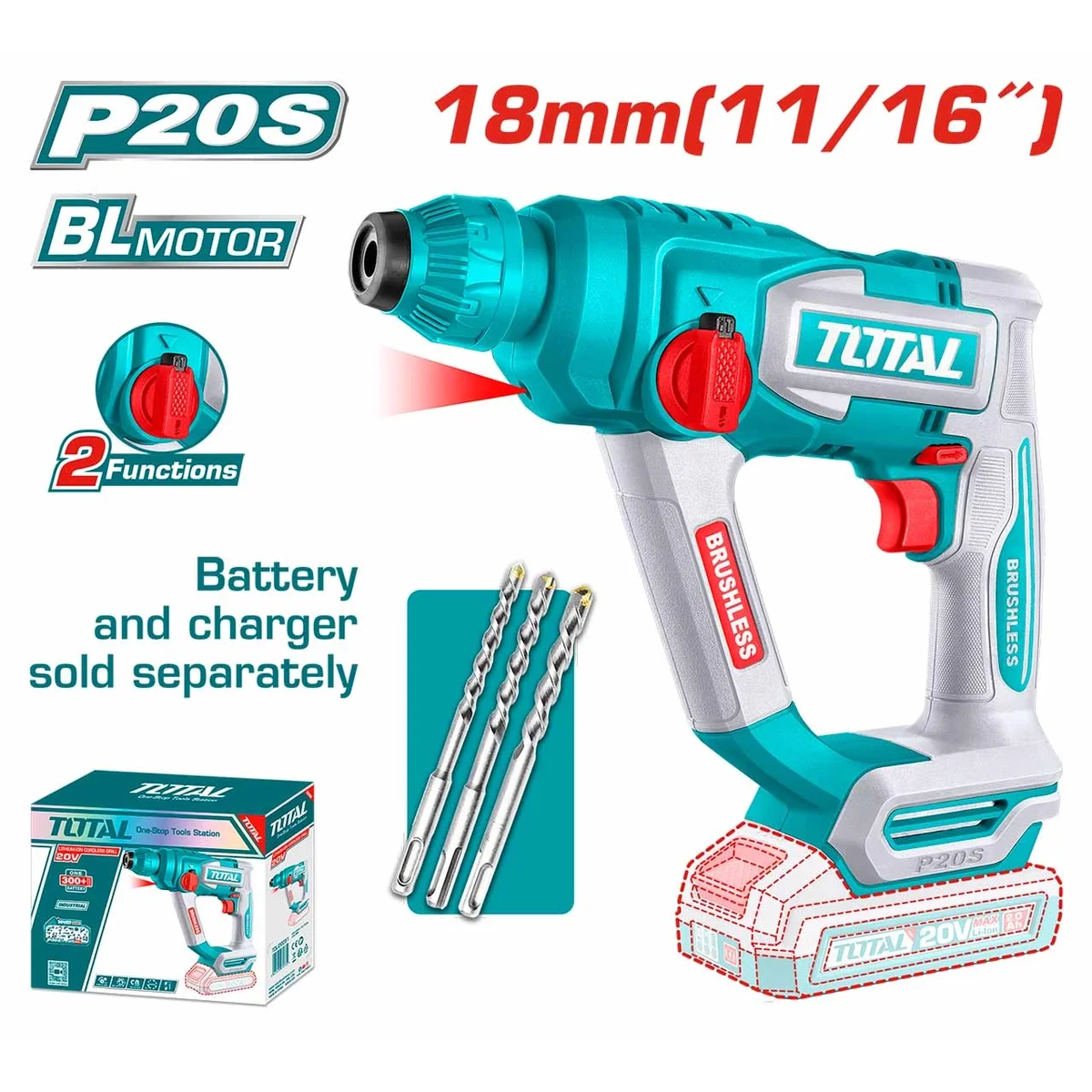 TRHLI20188 Li-ion Rotary Hammer