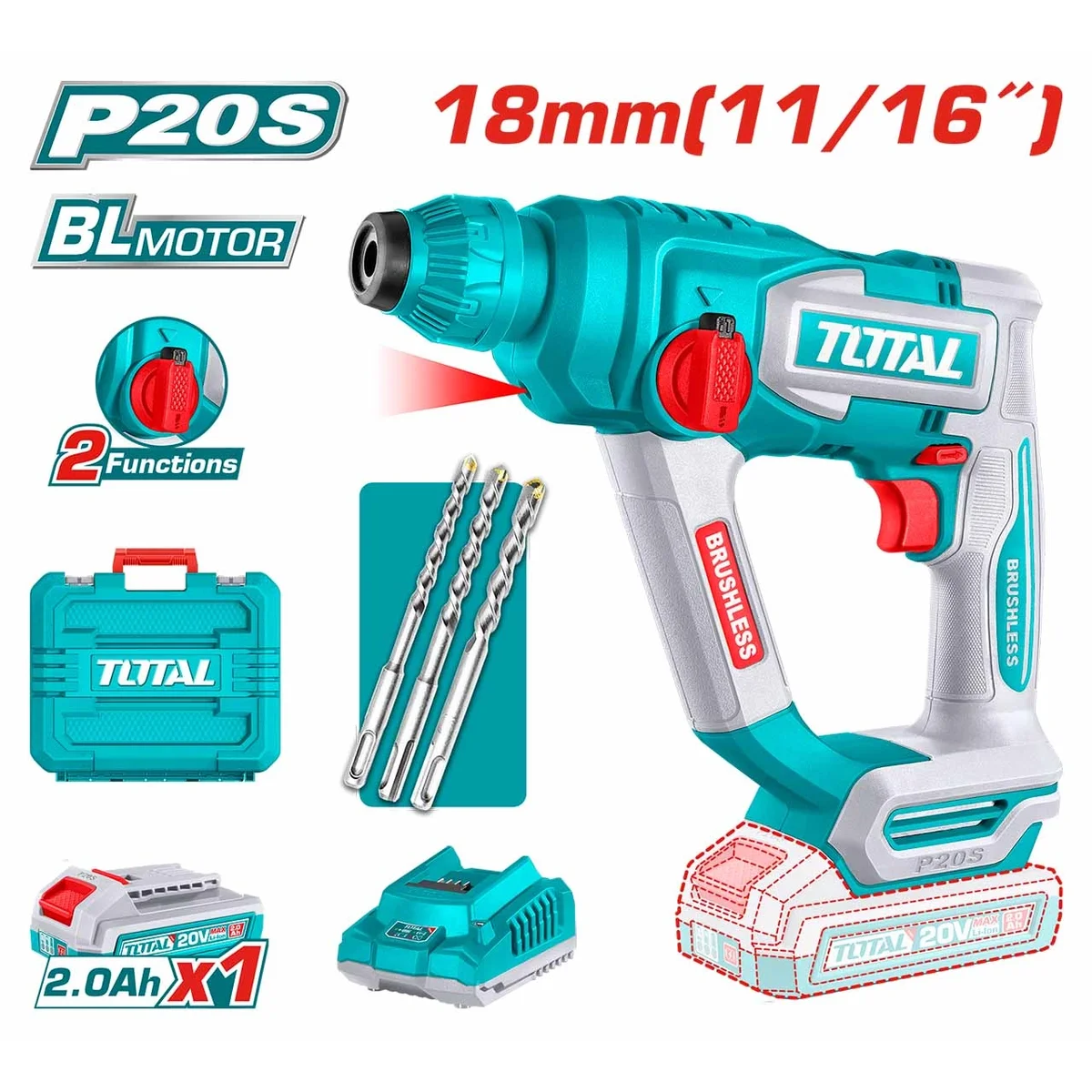 TRHLI201881 Li-ion Rotary Hammer