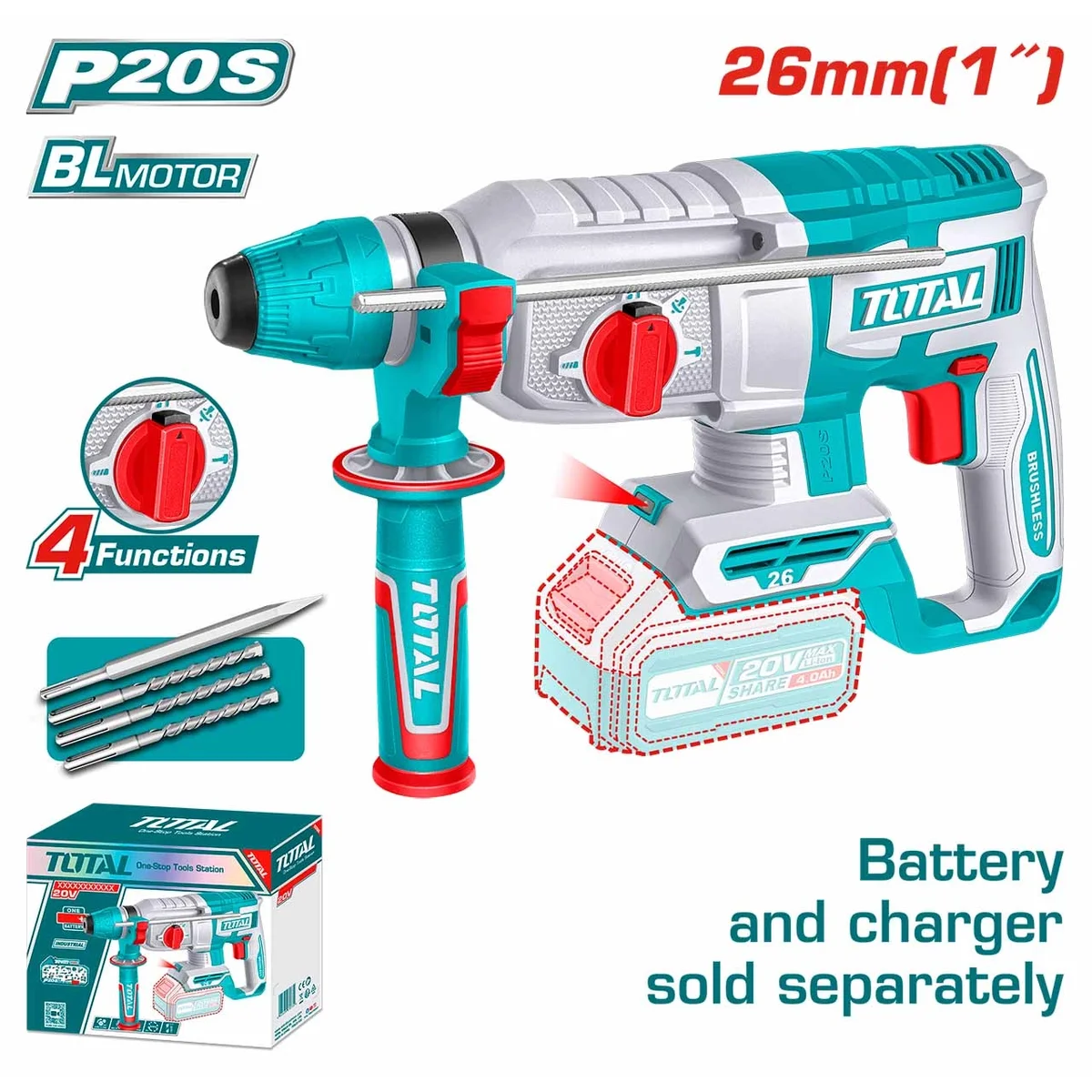 TRHLI20268 Li-ion Rotary Hammer