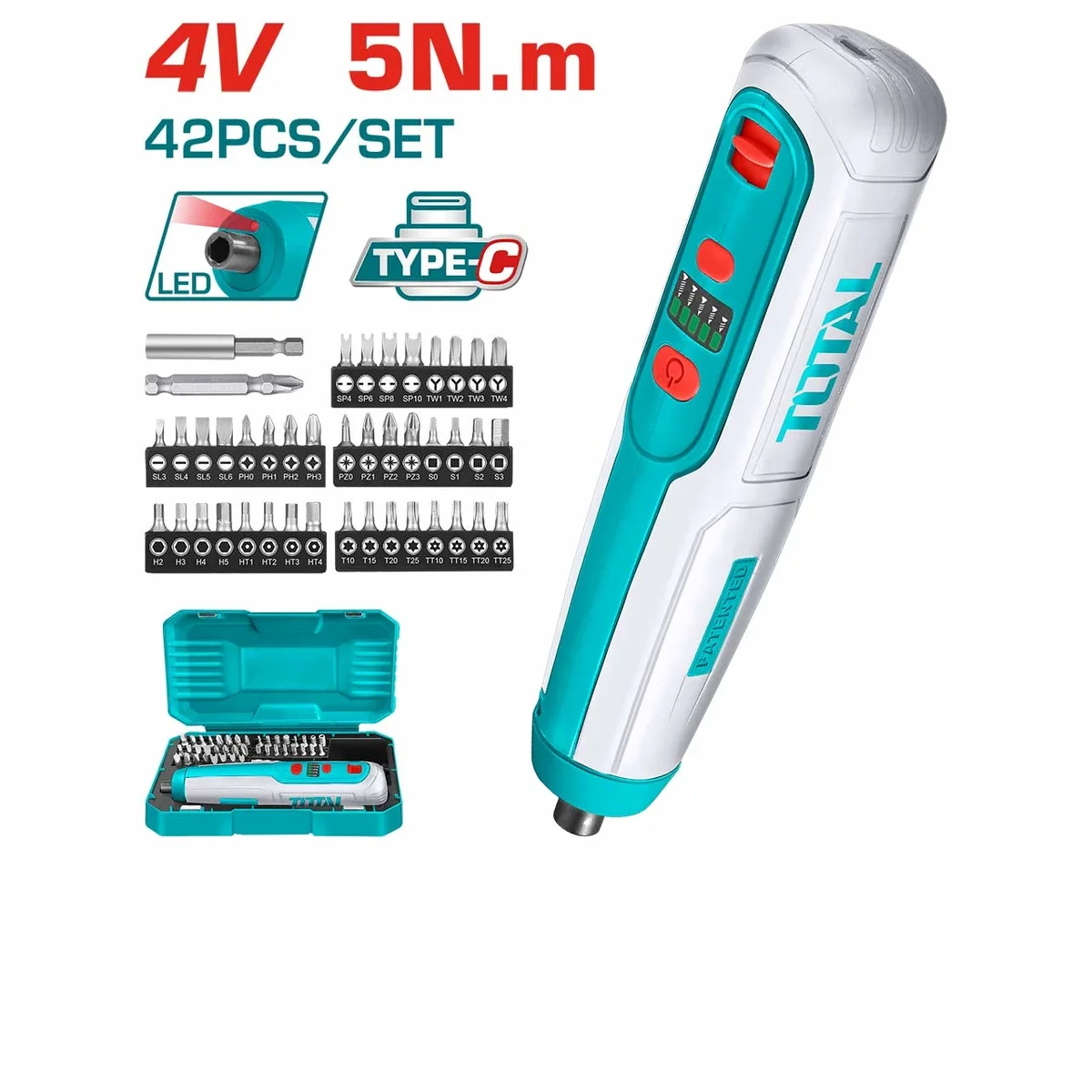 TSDLI0406 Li-ion Cordless Screwdriver