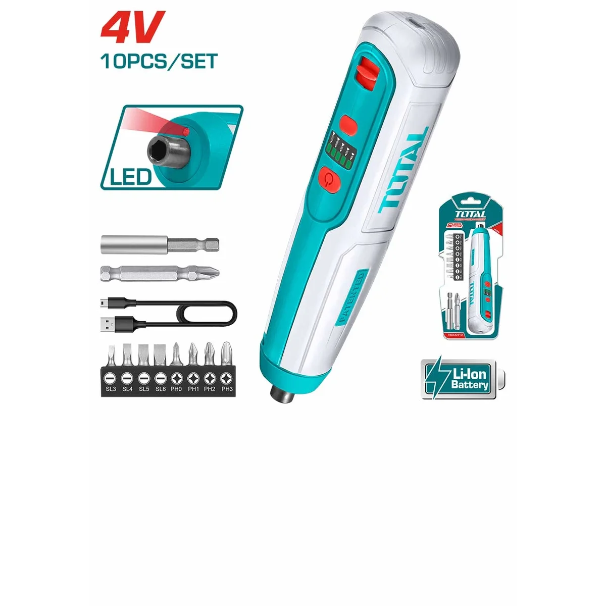 TSDLI0423 Li-ion Cordless Screwdriver