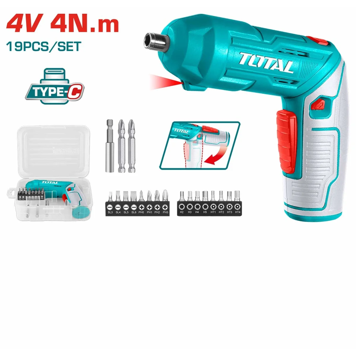 TSDLI0442 Li-ion Cordless Screwdriver
