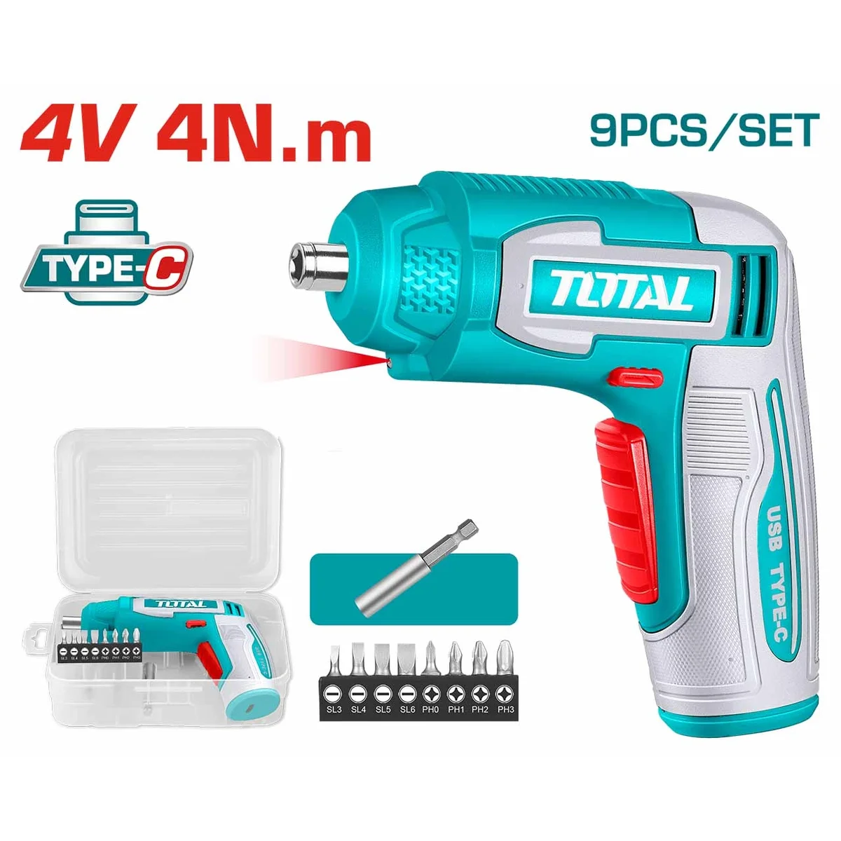 TSDLI0458 Li-ion Cordless Screwdriver