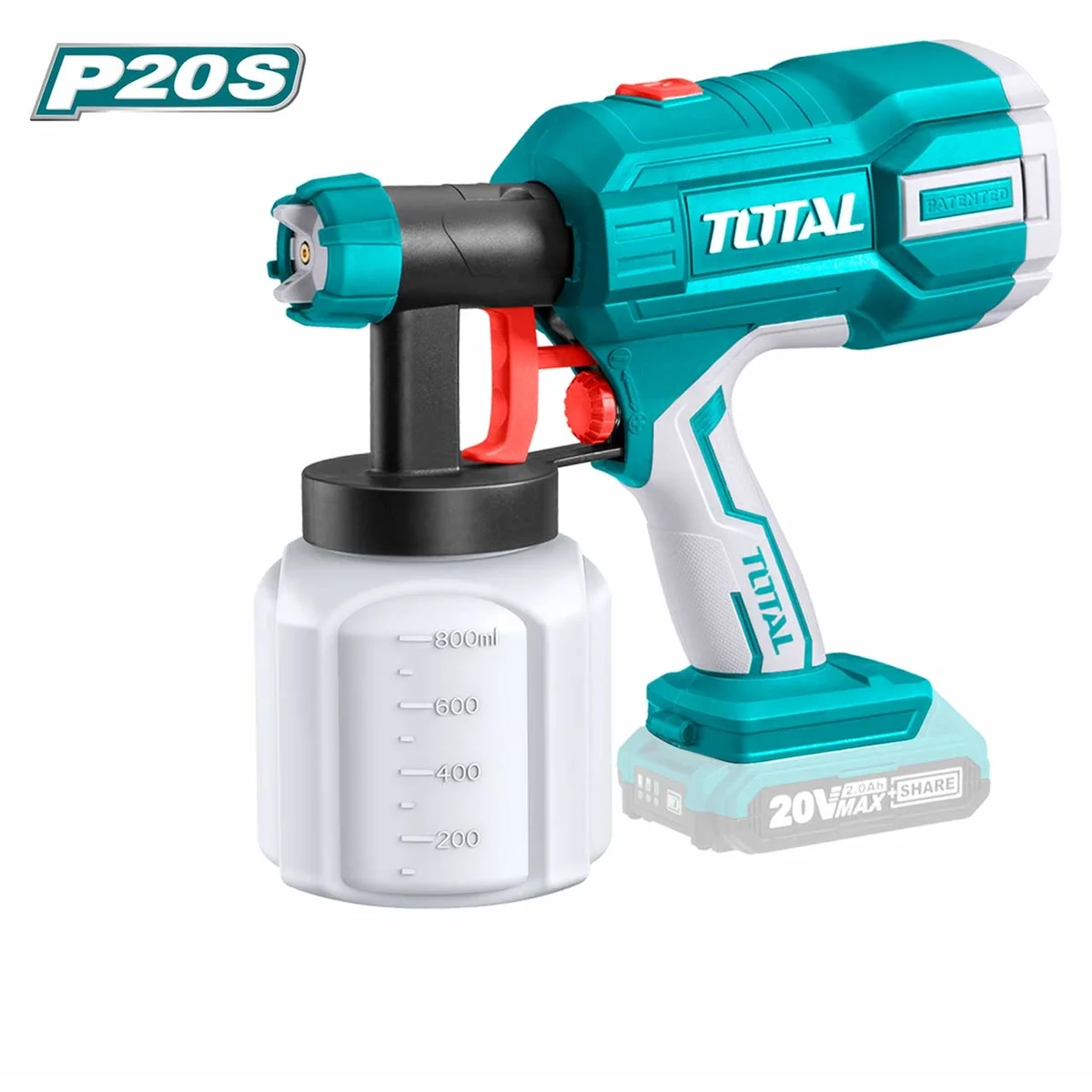 TSGLI2001 Li-ion Spray Gun